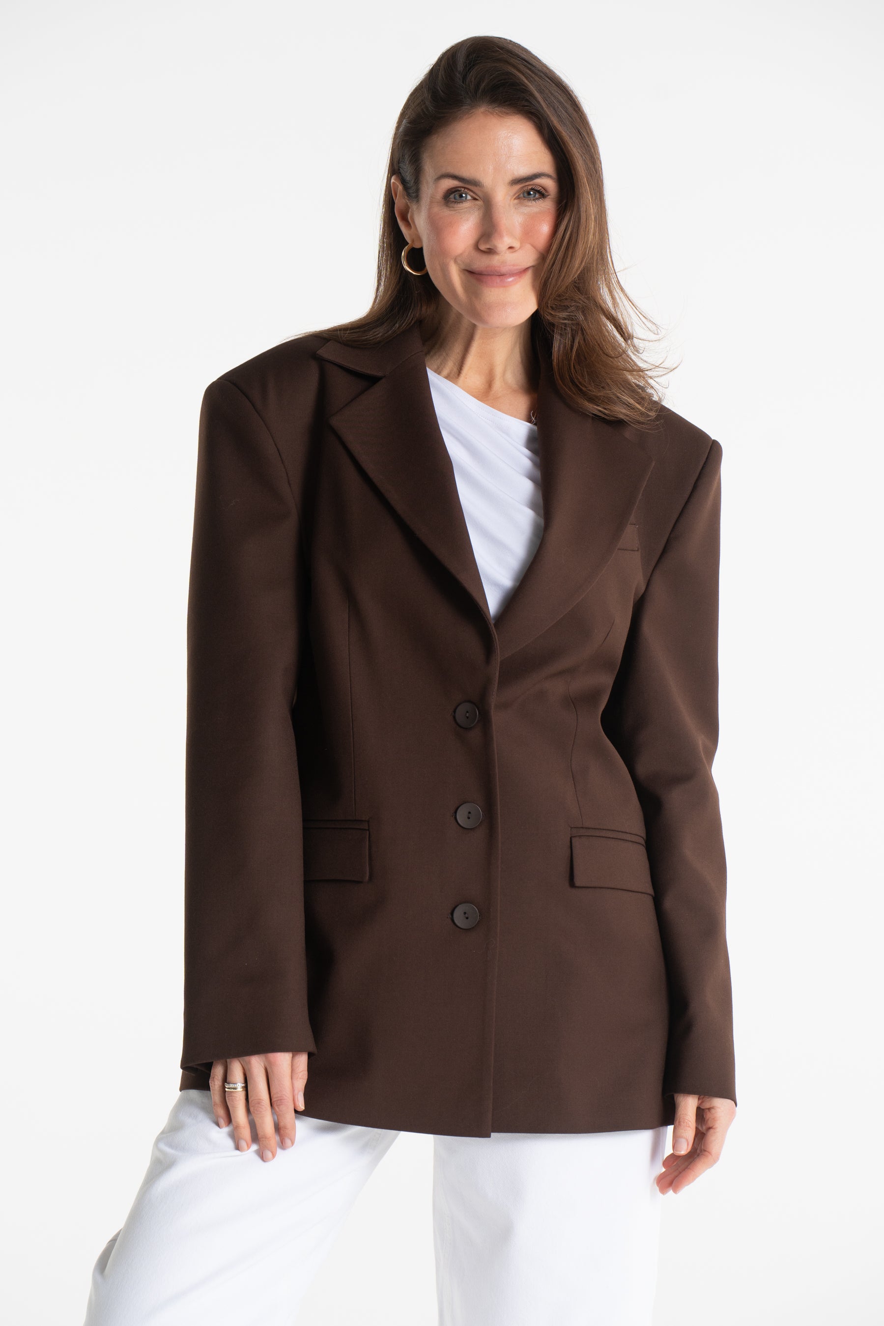 Marynarka FLAVIA czekoladowa