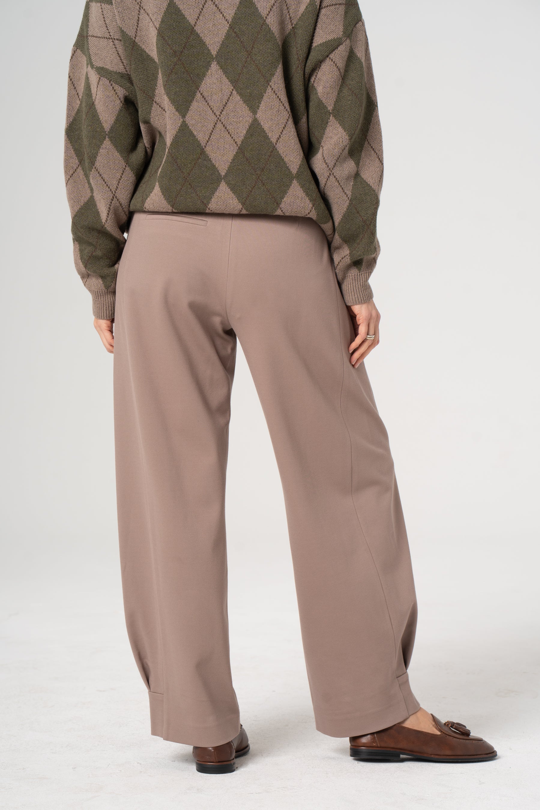 Spodnie ROMA cappuccino