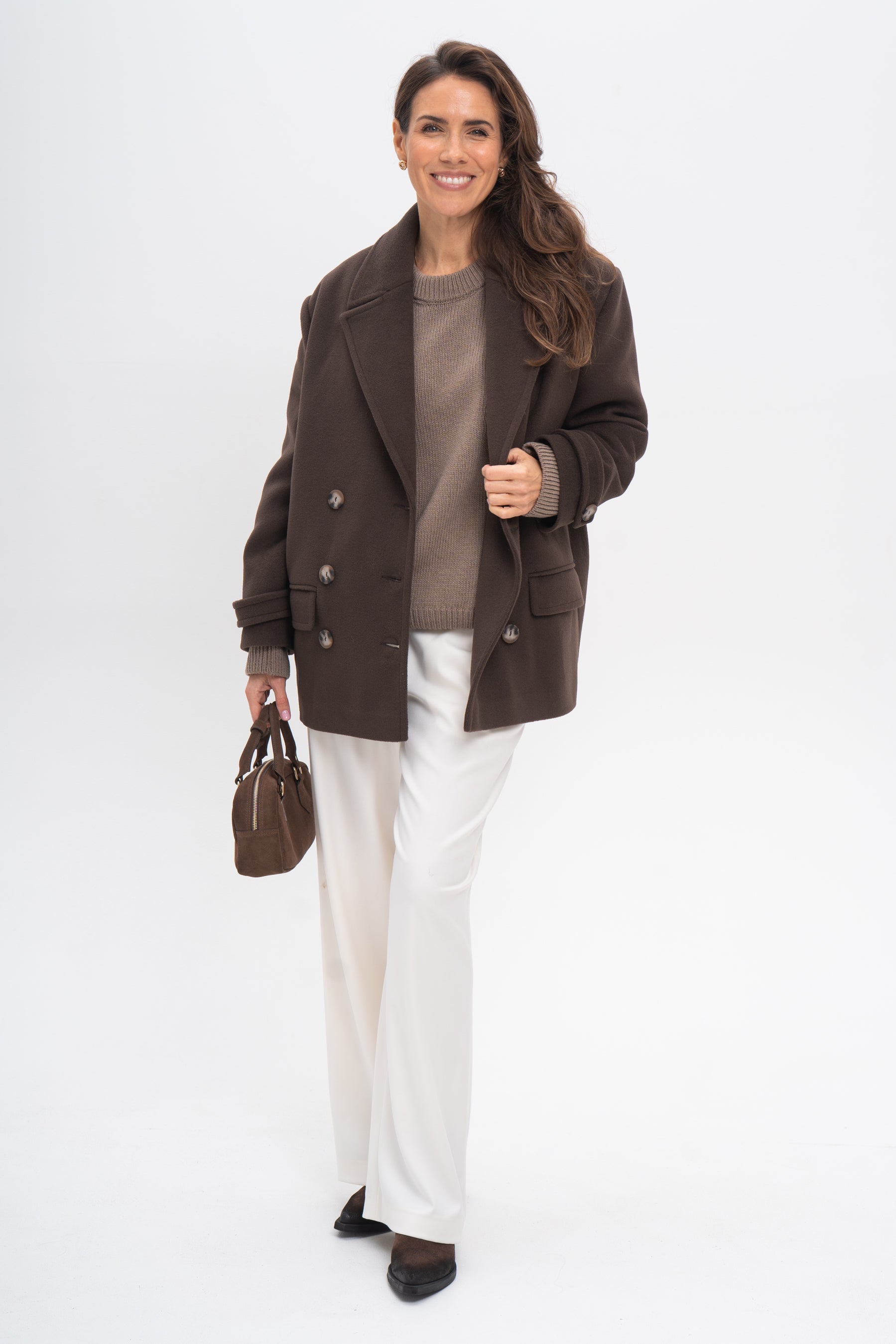 Kurtka VIOLA czekoladowa