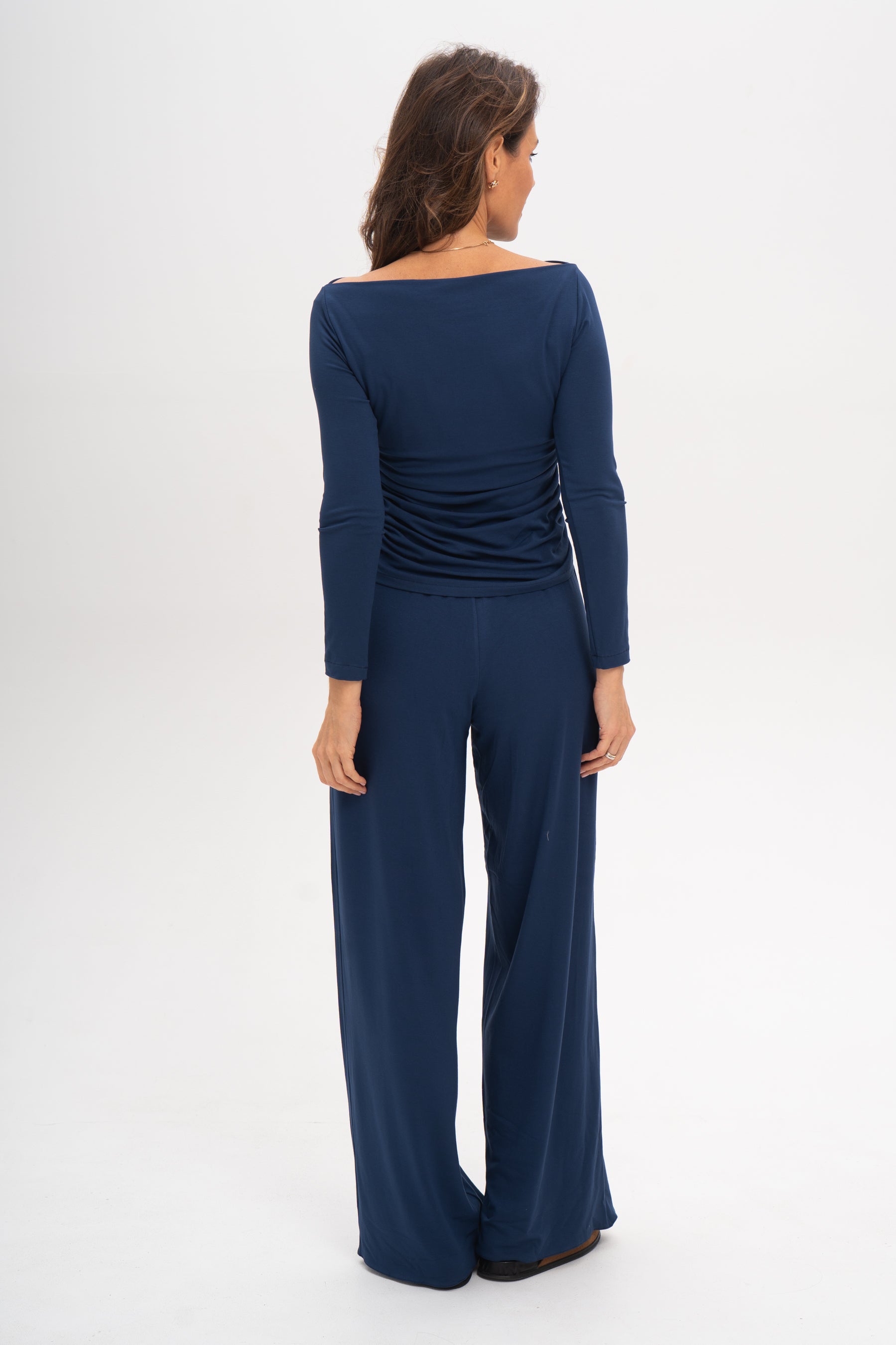 Bluzka Ola granatowa