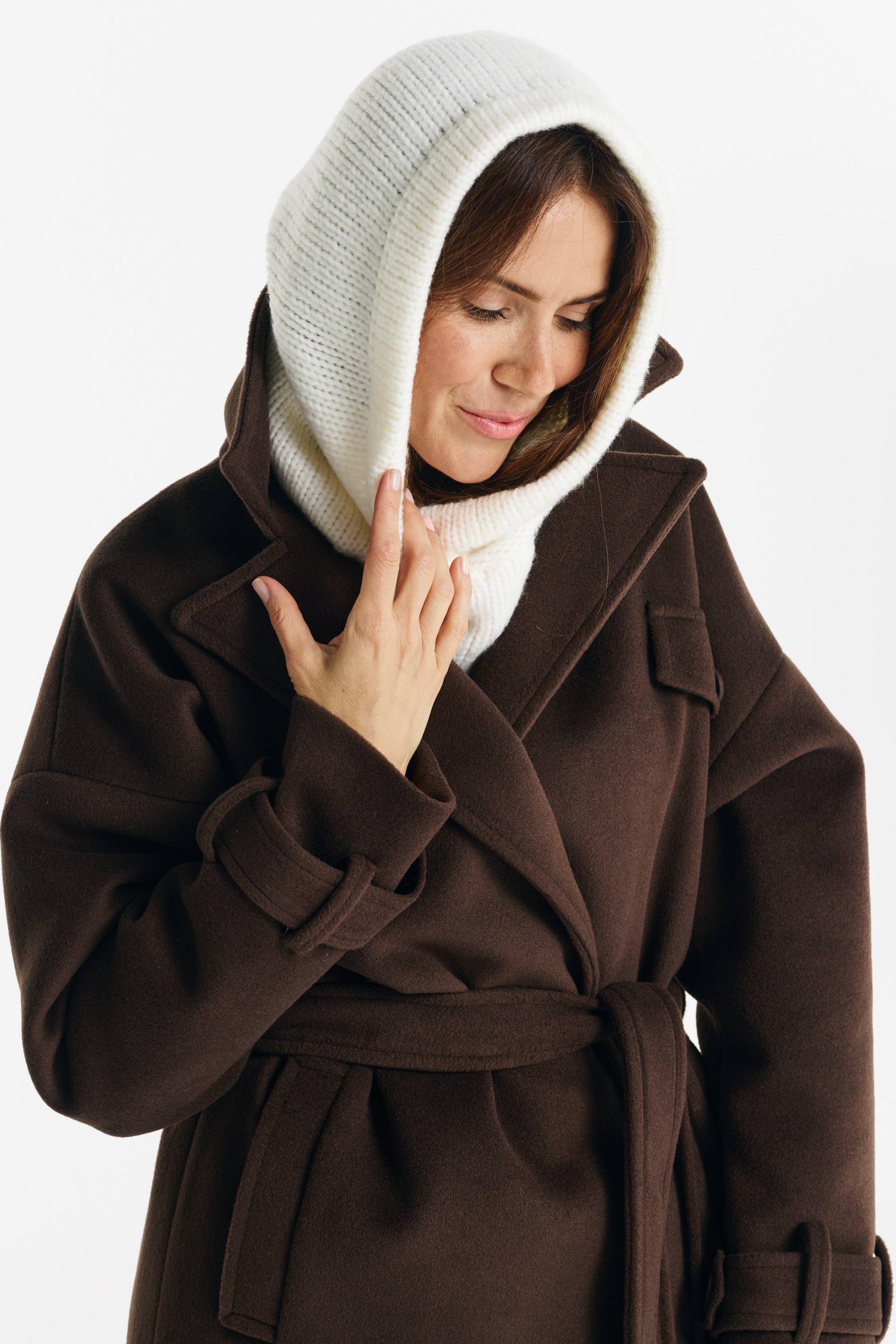 Płaszcz LUNA 2.0 czekoladowy