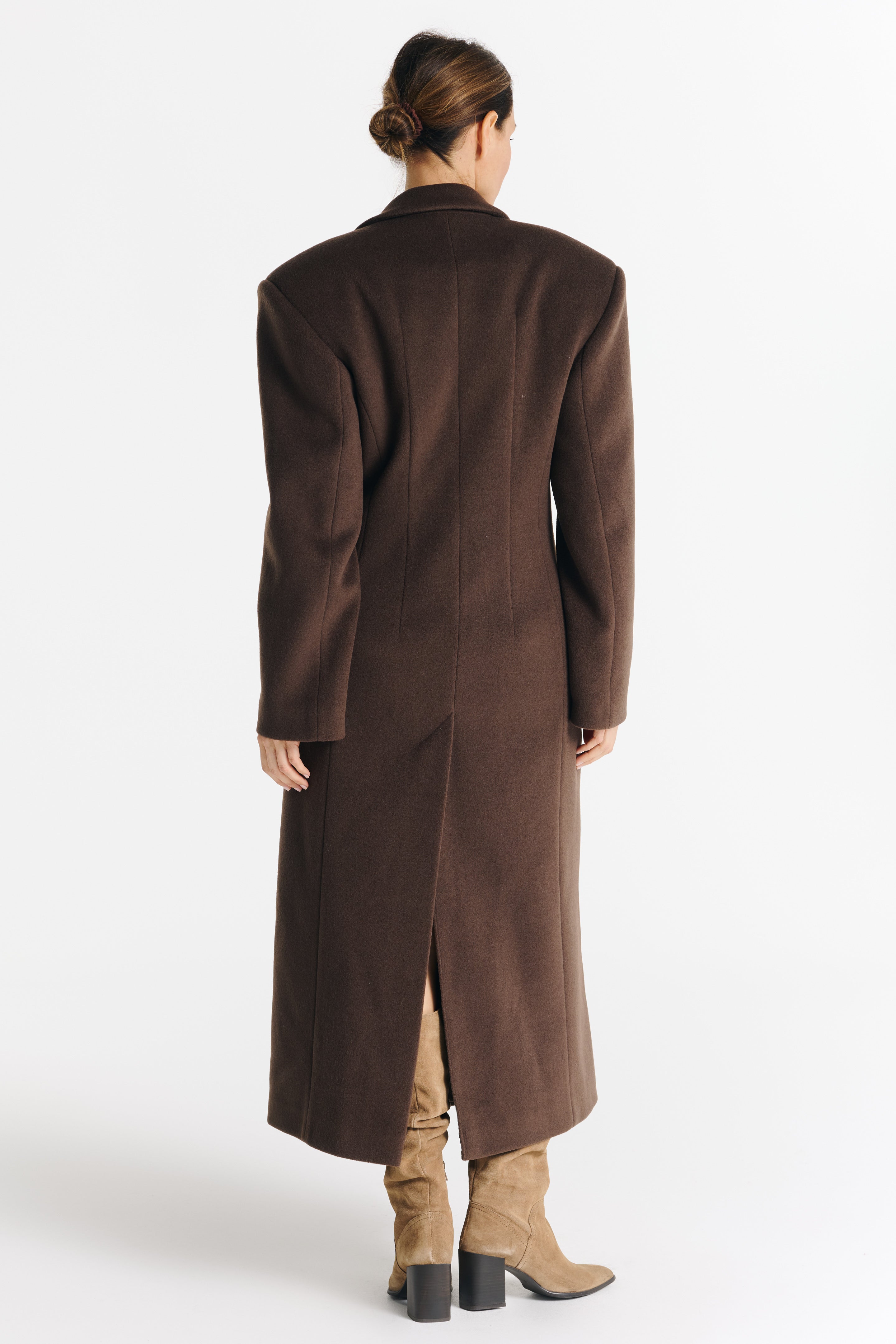 Płaszcz FRANKIE czekoladowy