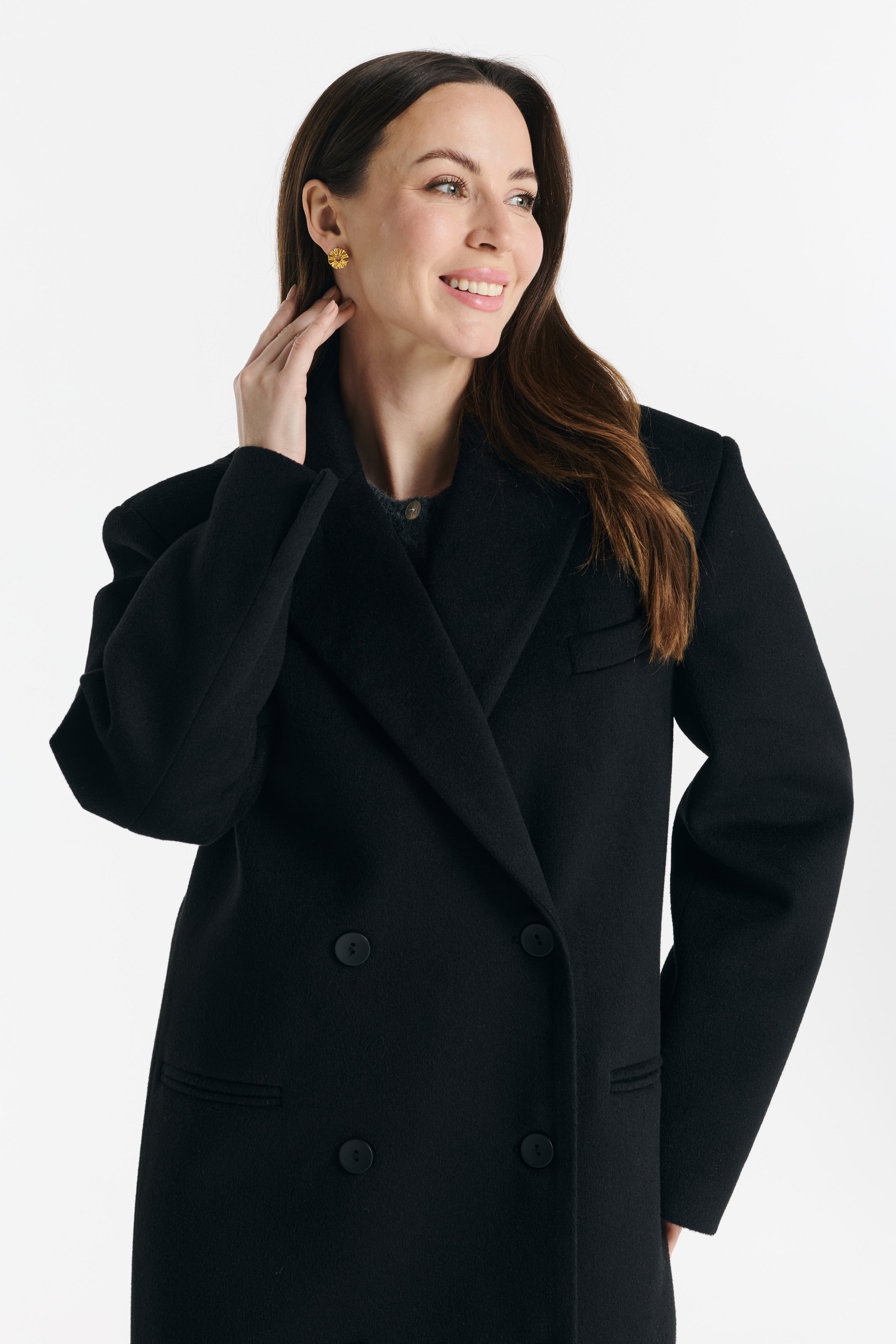 Płaszcz MAGDA czarny