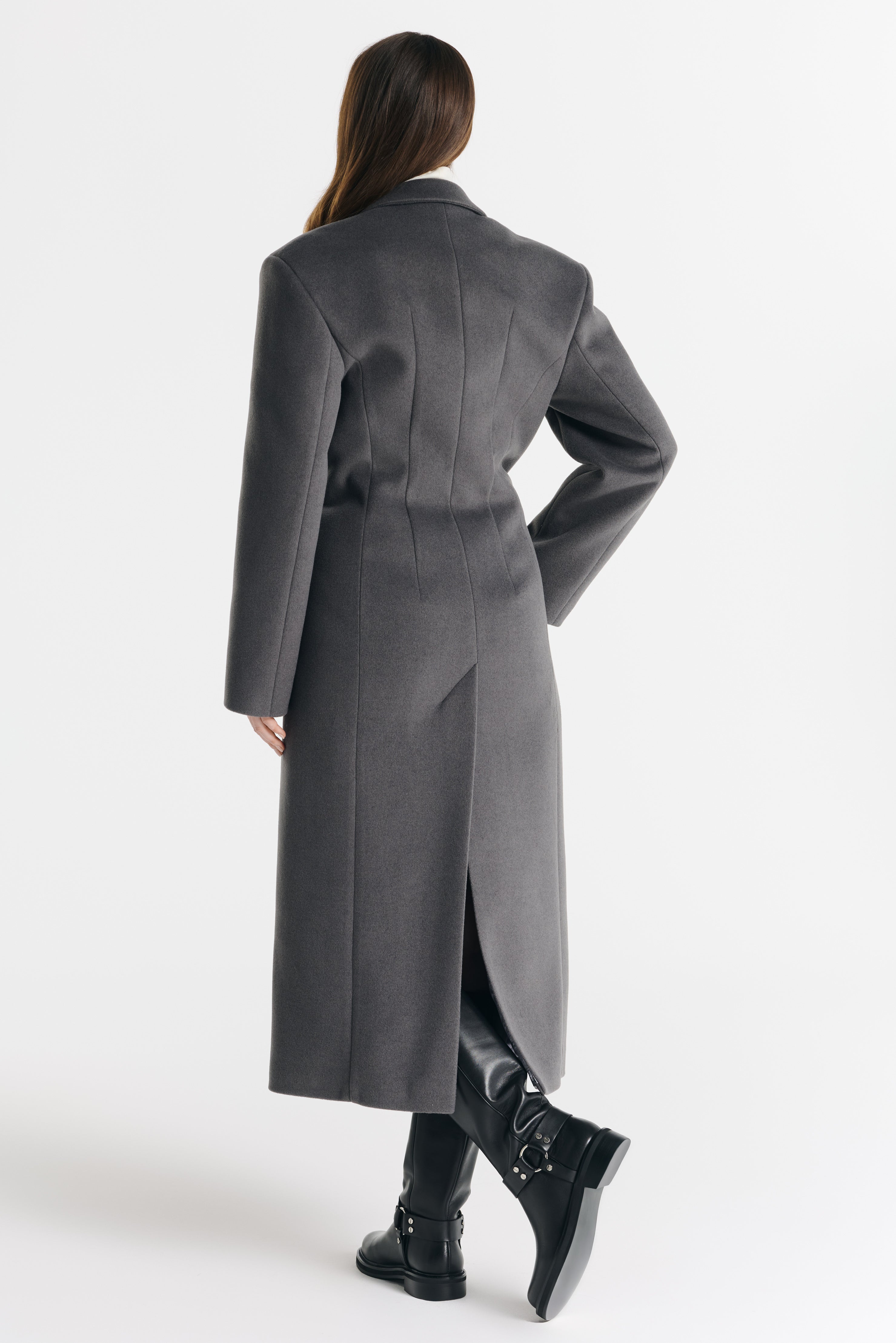 Płaszcz FRANKIE szary