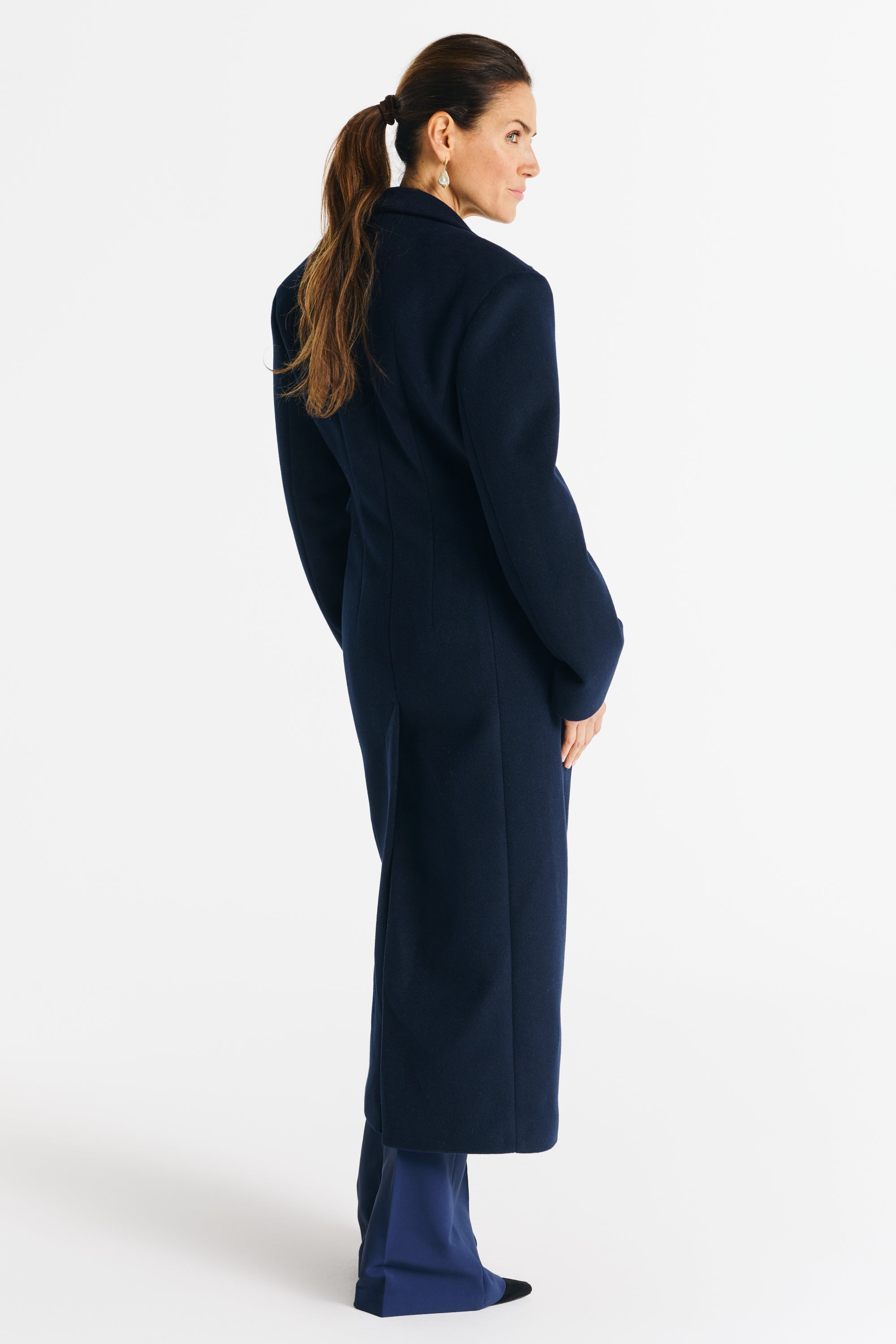 Płaszcz FRANKIE granatowy