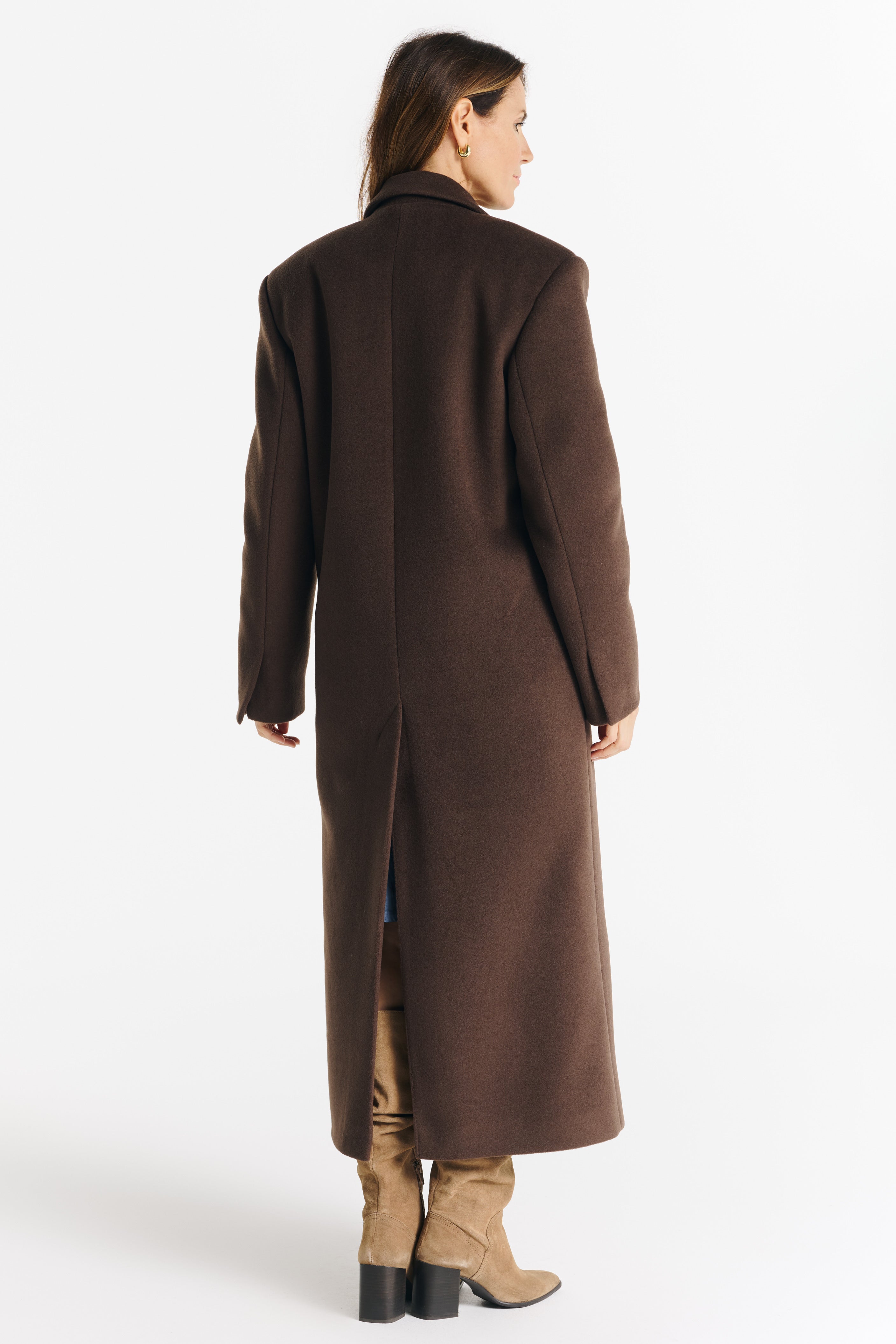 Płaszcz MAGDA czekoladowy