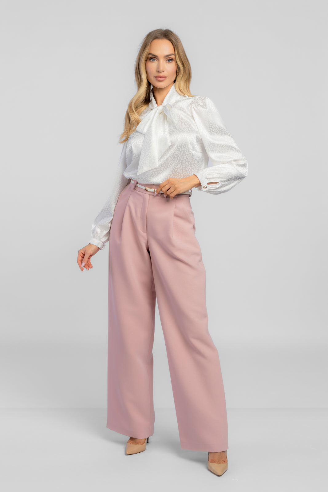 Bluzka ARIA biała print