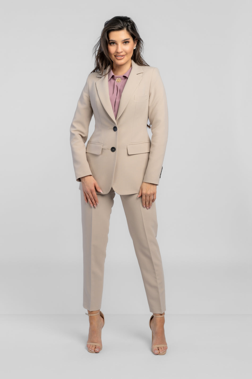 Garnitur damski MARTYNA latte