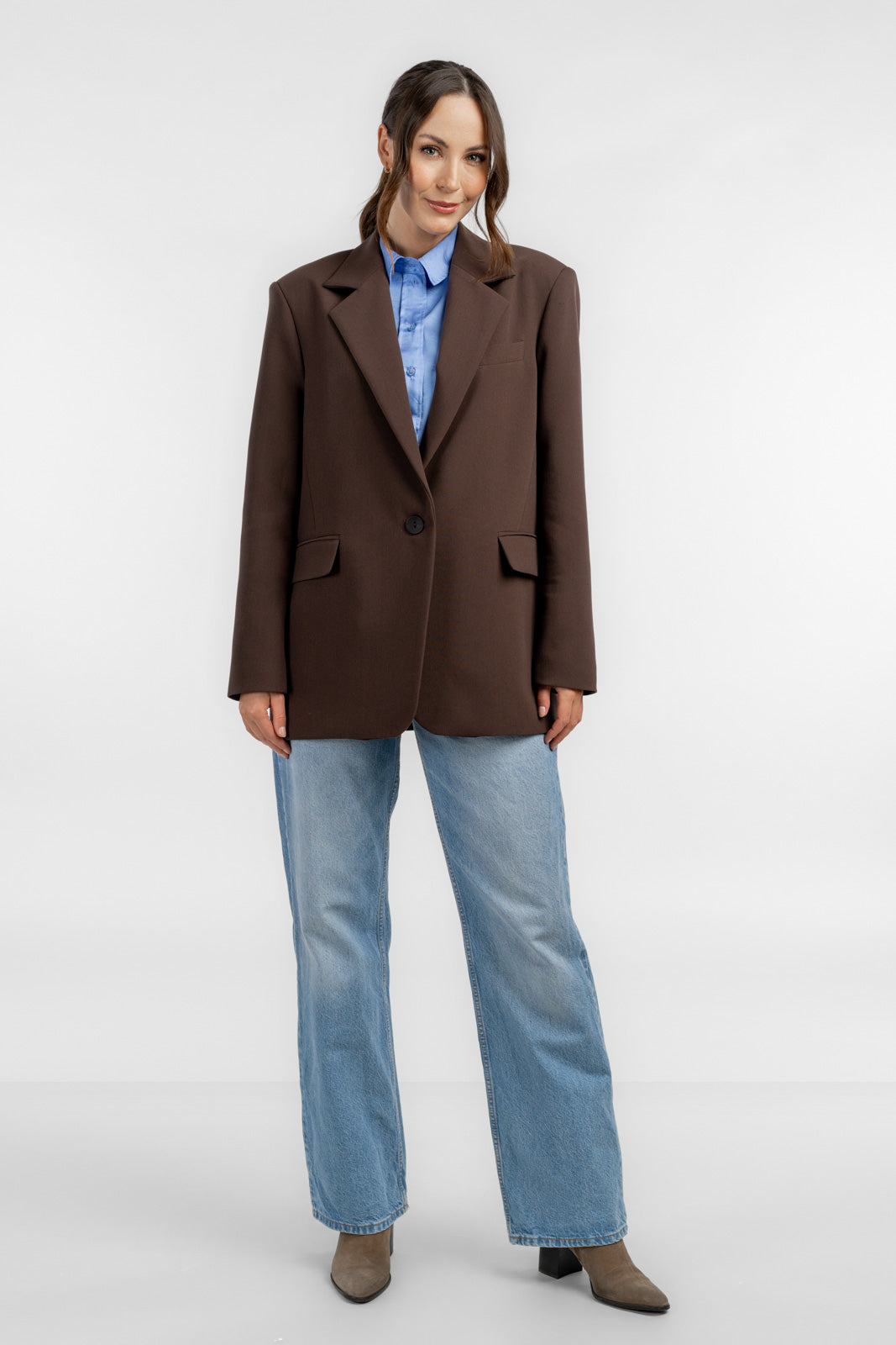 Marynarka ALISON czekoladowa