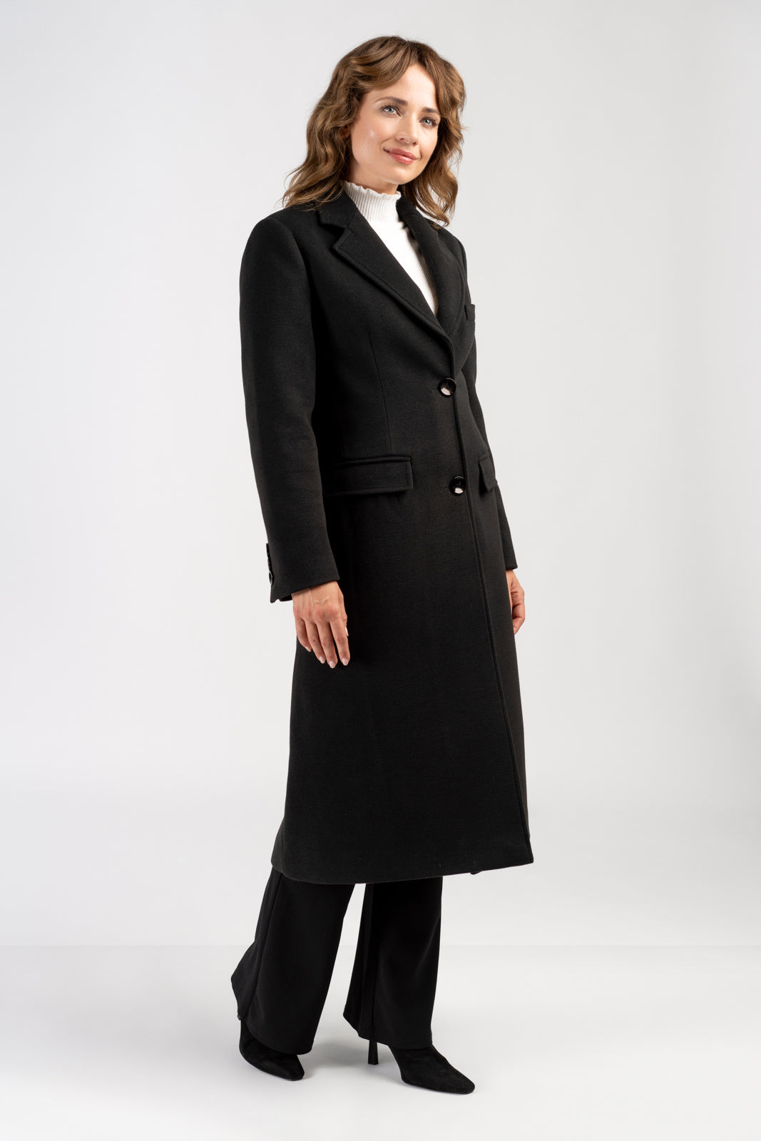 Płaszcz ARIANA czarny