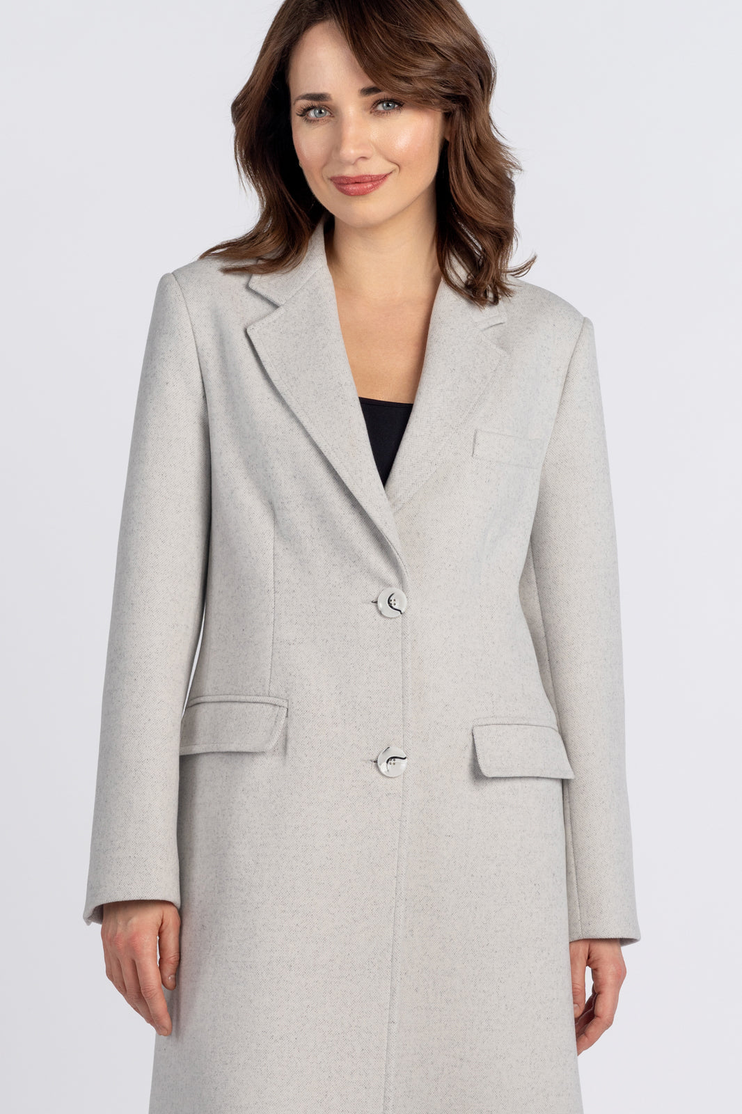 Płaszcz ARIANA popiel