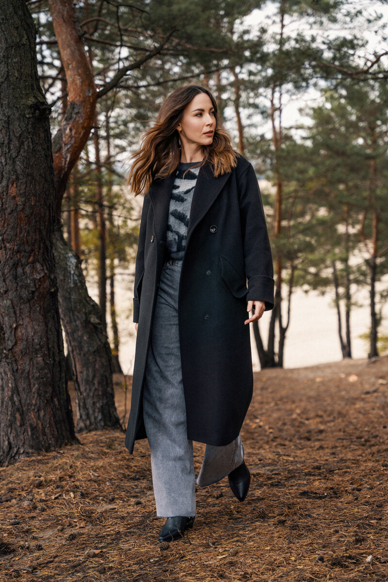 Płaszcz CAMILLA czarny