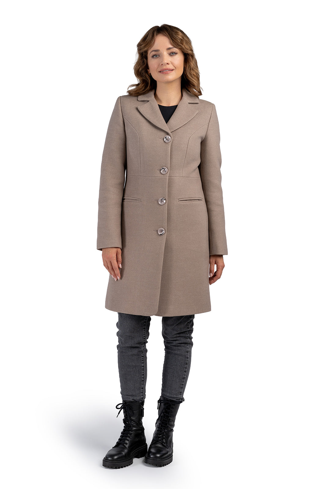 Płaszcz LARYSA cappuccino
