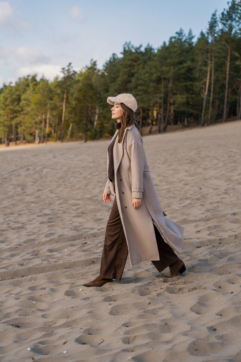 Płaszcz SALMA cappuccino