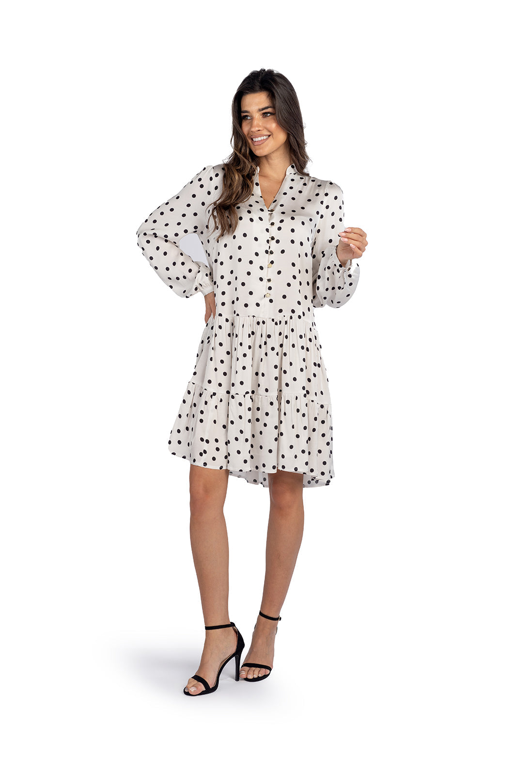 Sukienka AURORA grochy