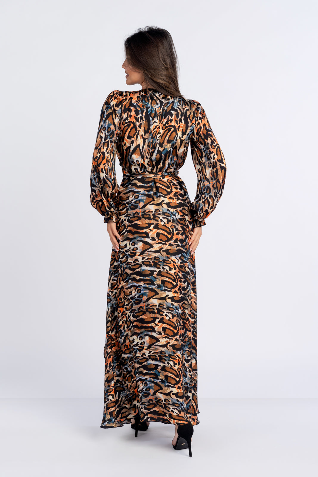 Sukienka JAŚMINA cętki