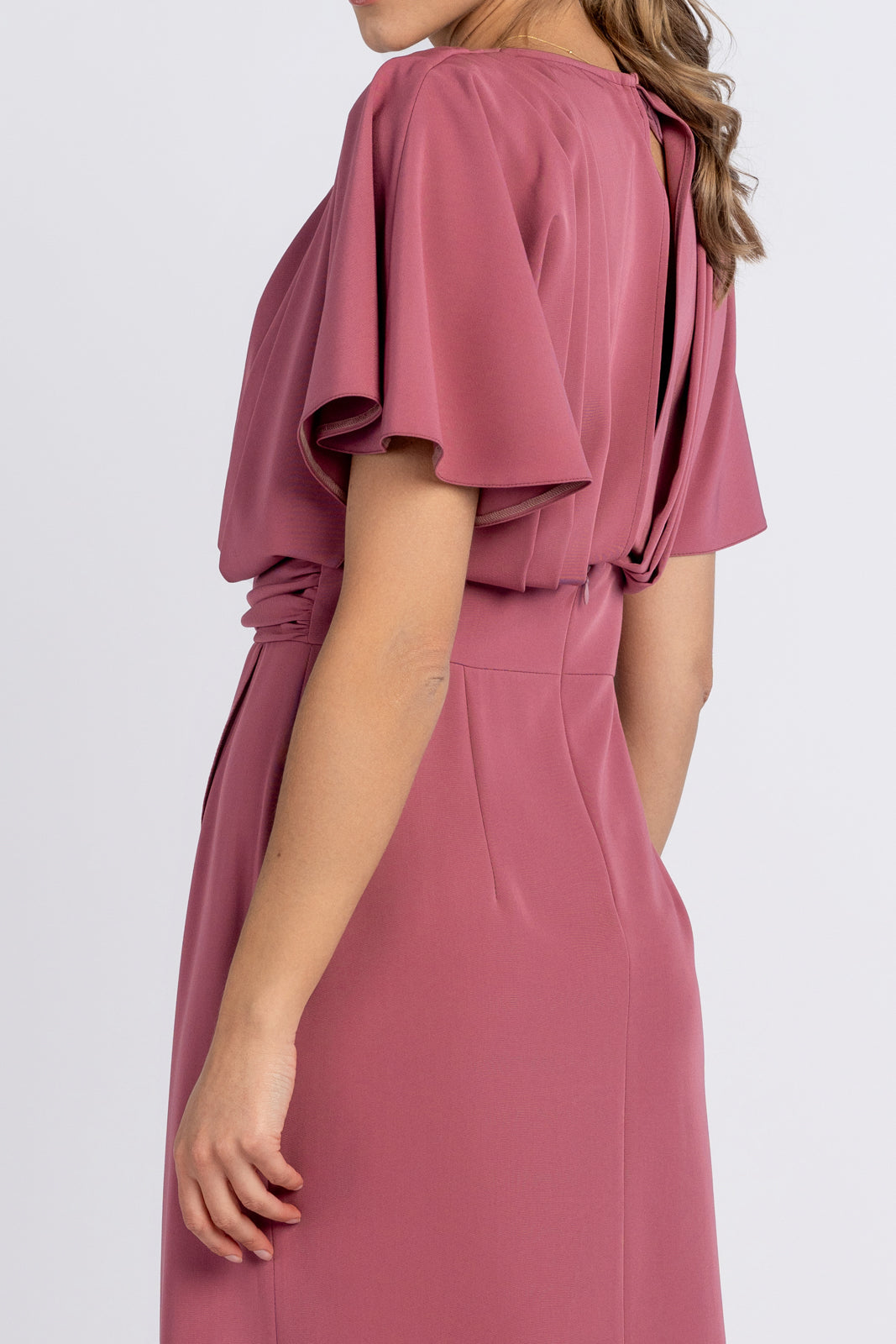 Sukienka LAUREN wrzosowa