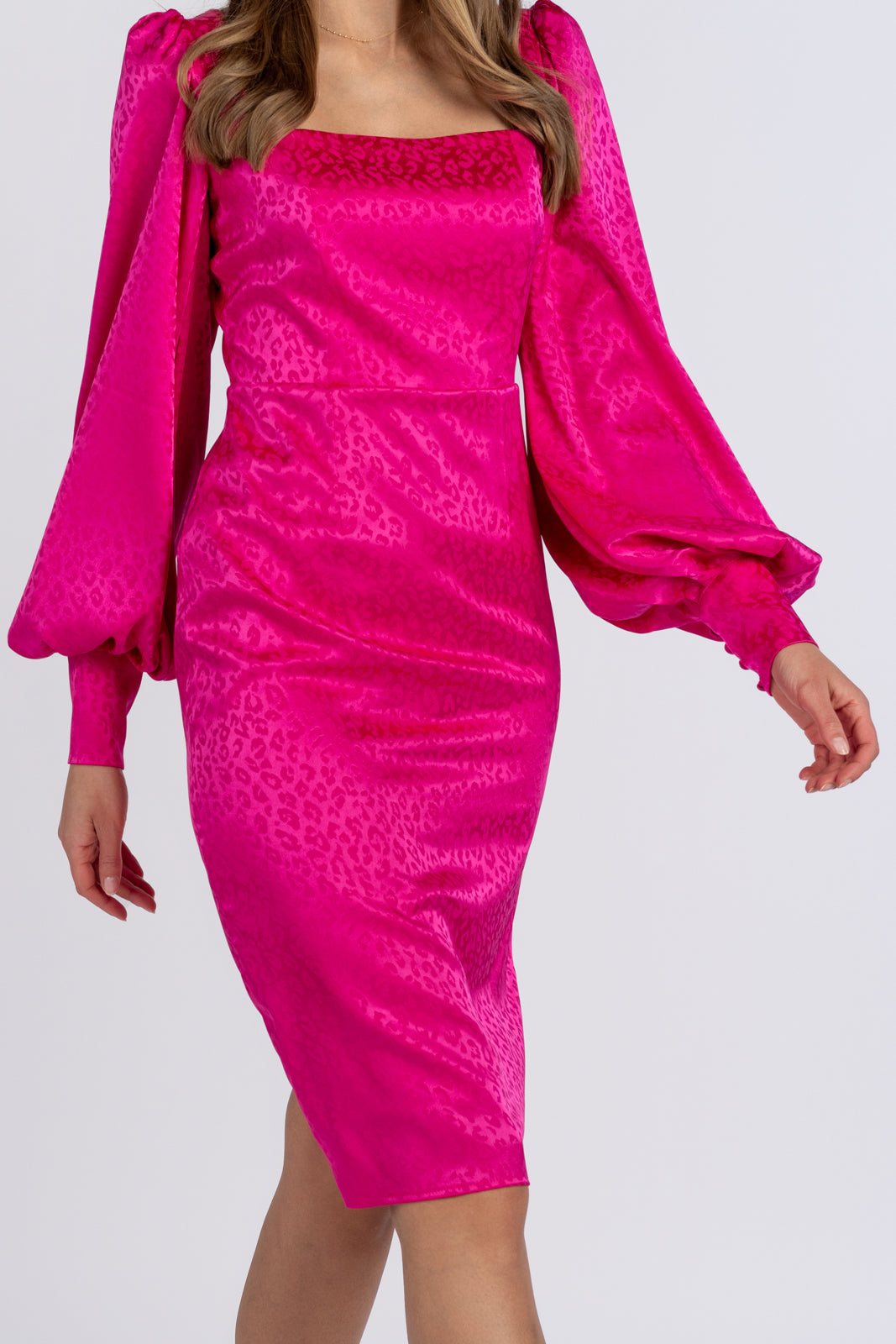 Sukienka MARINA amarantowa