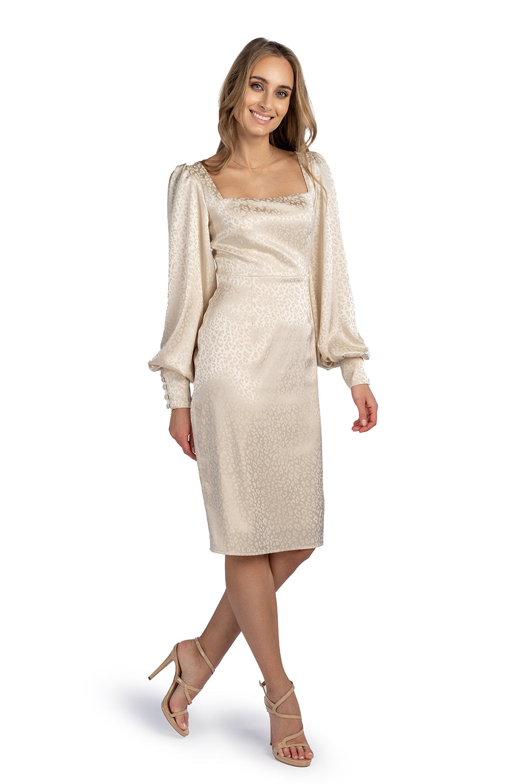 Sukienka MARINA śmietankowa