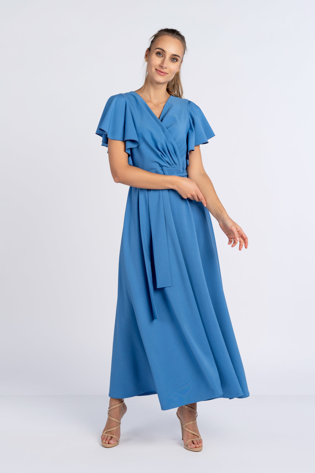 Sukienka MICHAELA niebieska