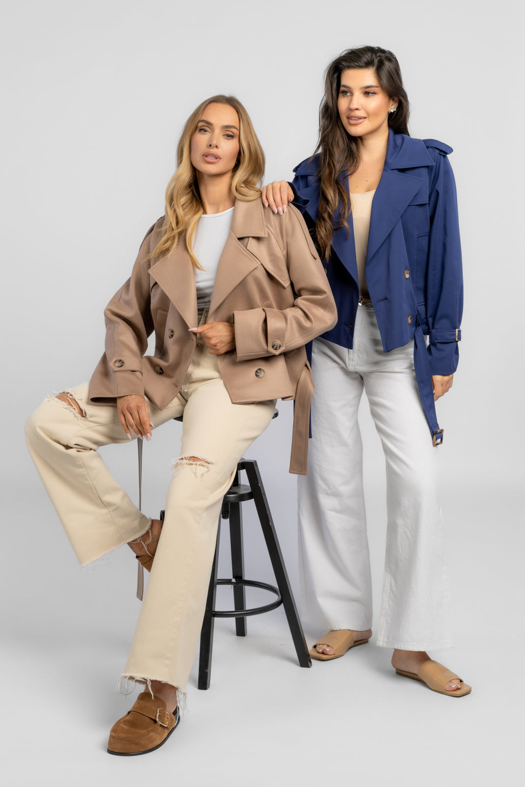 Trencz ADA granatowy