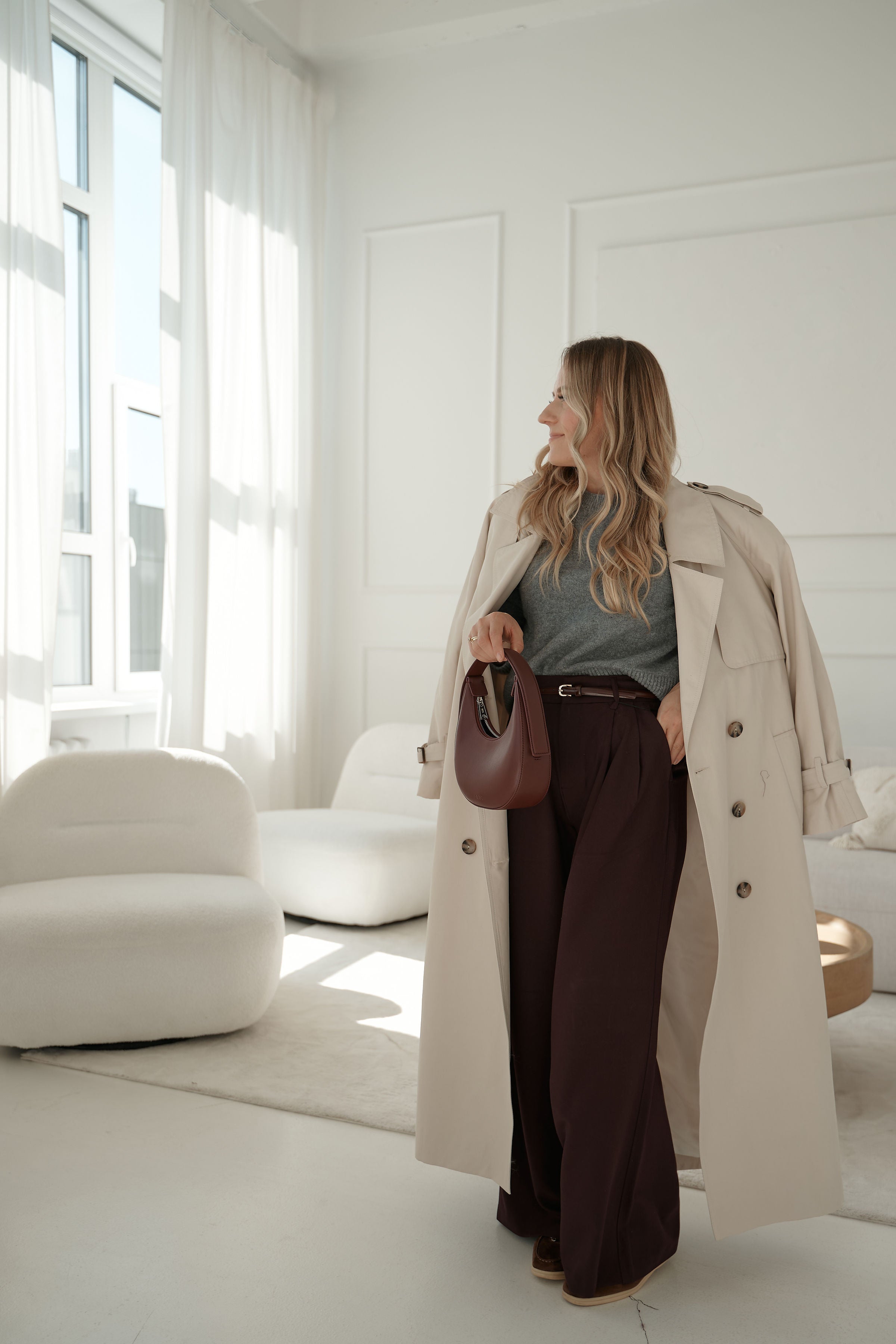 Trencz CYNTIA śmietankowy