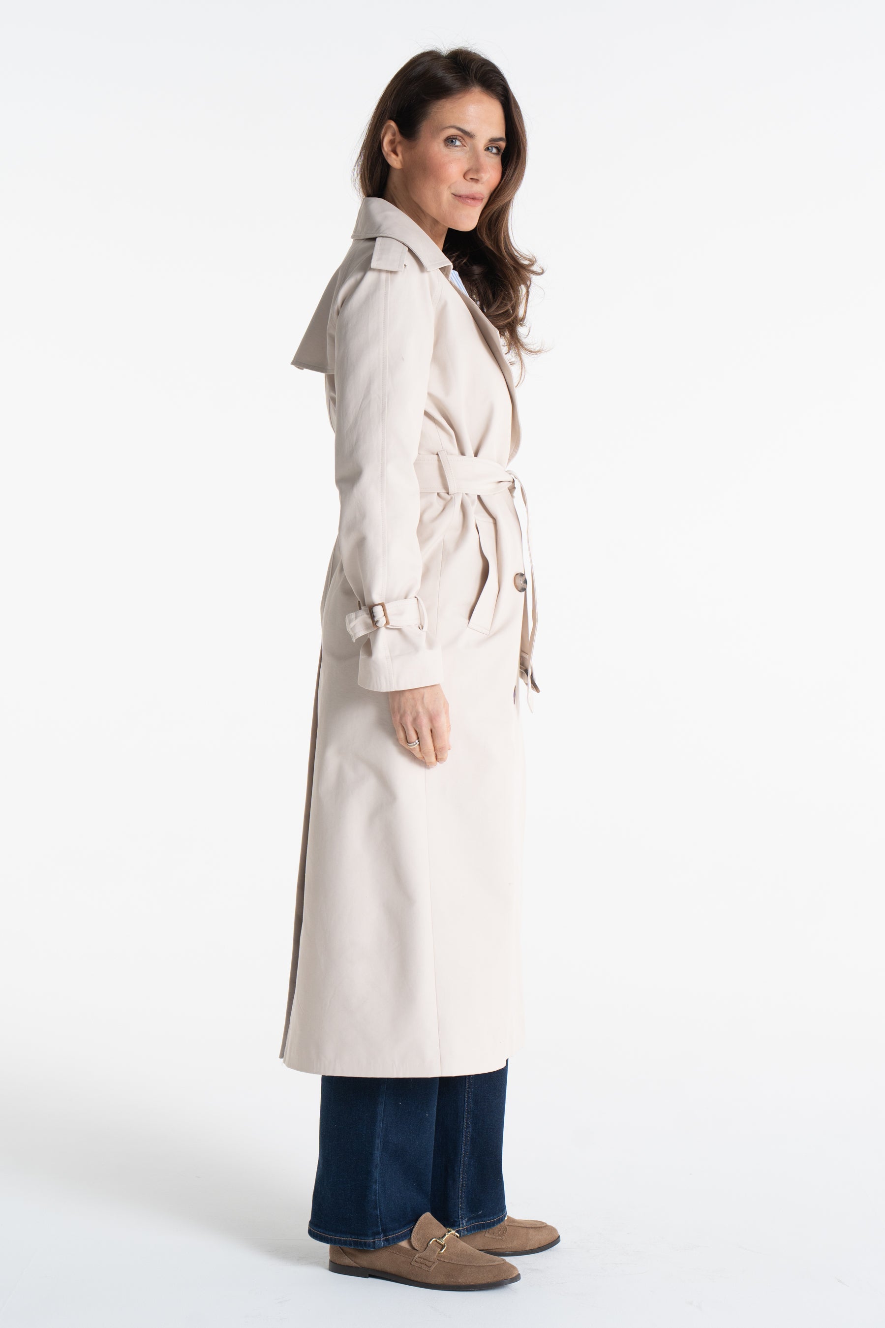 Trencz ADRIANNA maxi latte