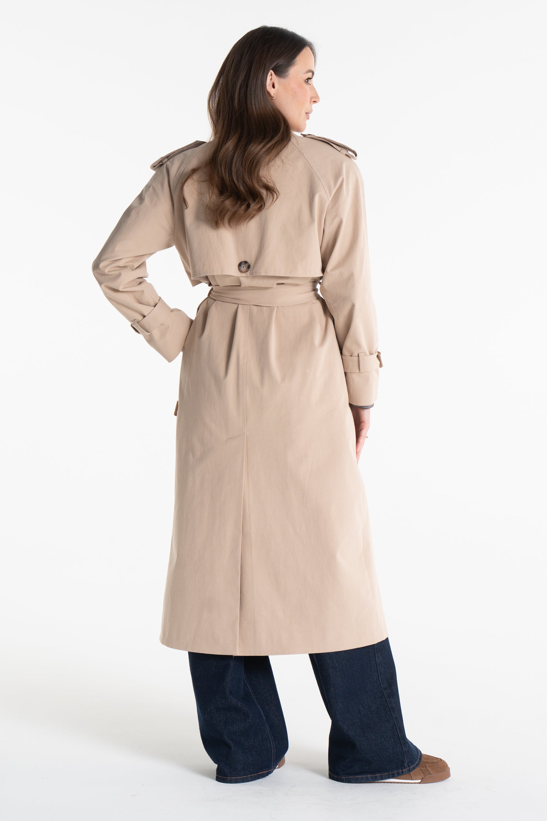 Trencz CYNTIA beżowy