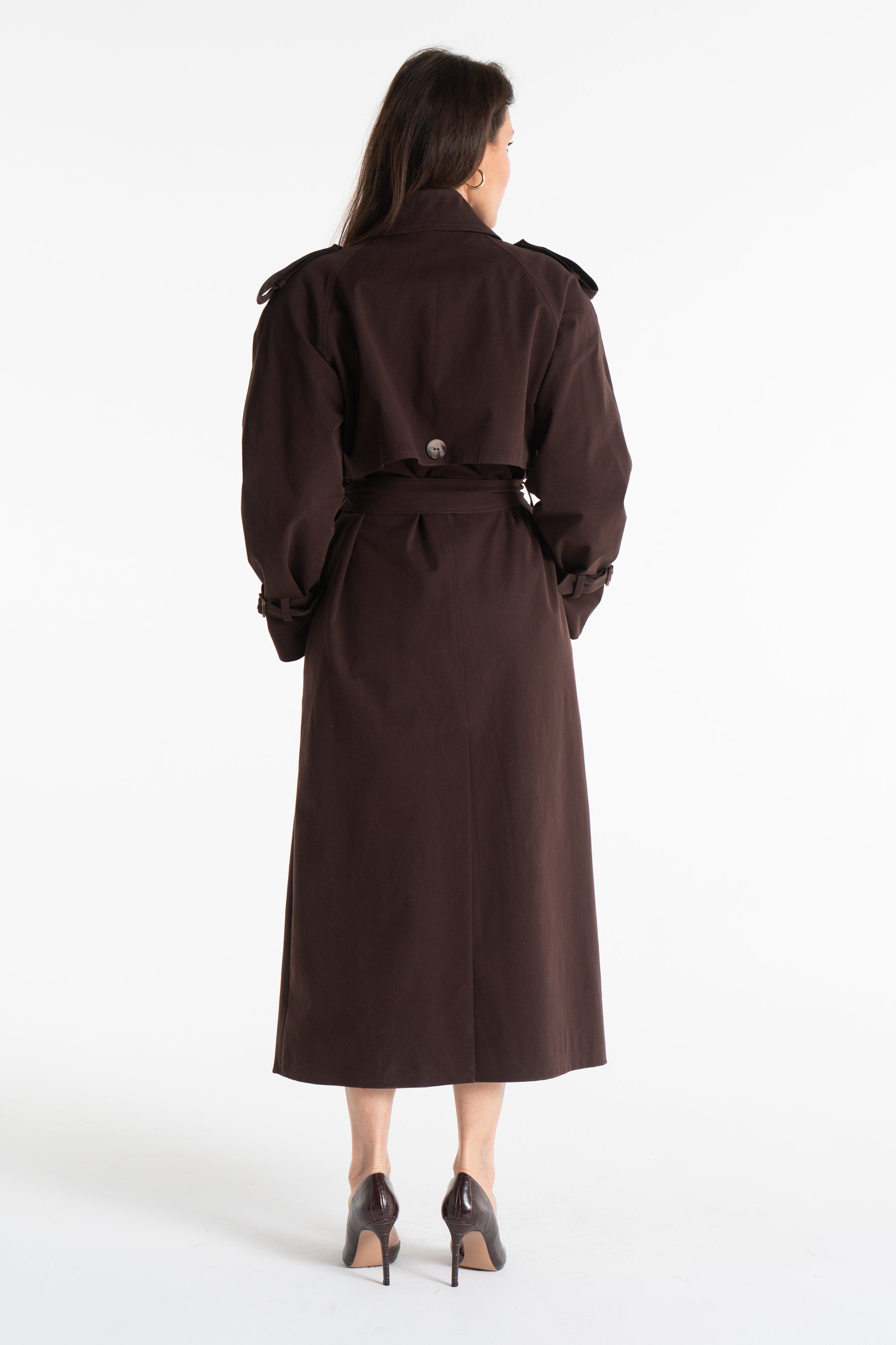 Trencz CYNTIA ciemna czekolada