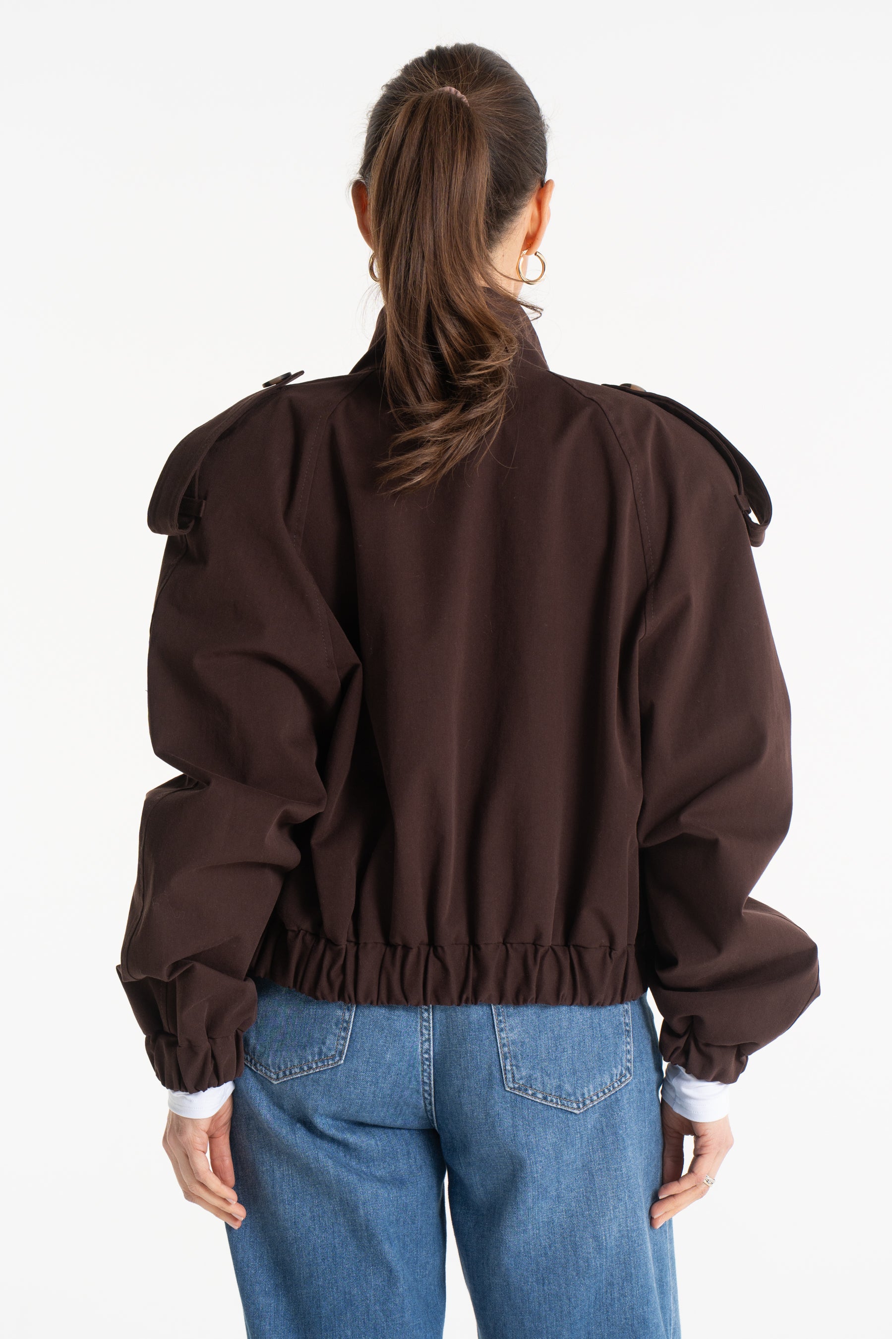 Trencz ELLIOT czekoladowy