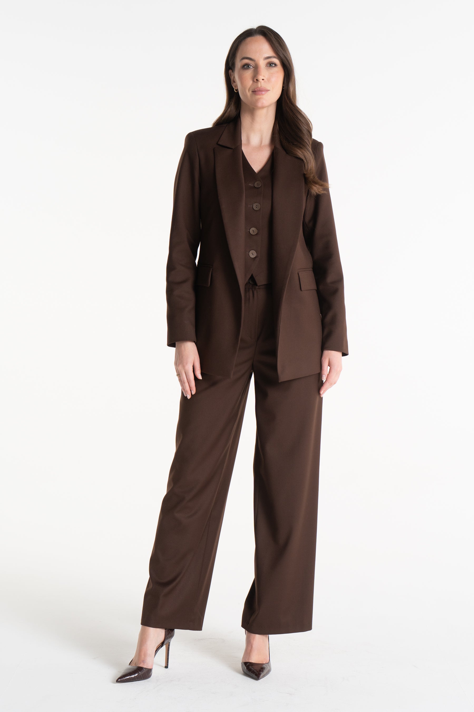 Marynarka MORENA czekoladowa