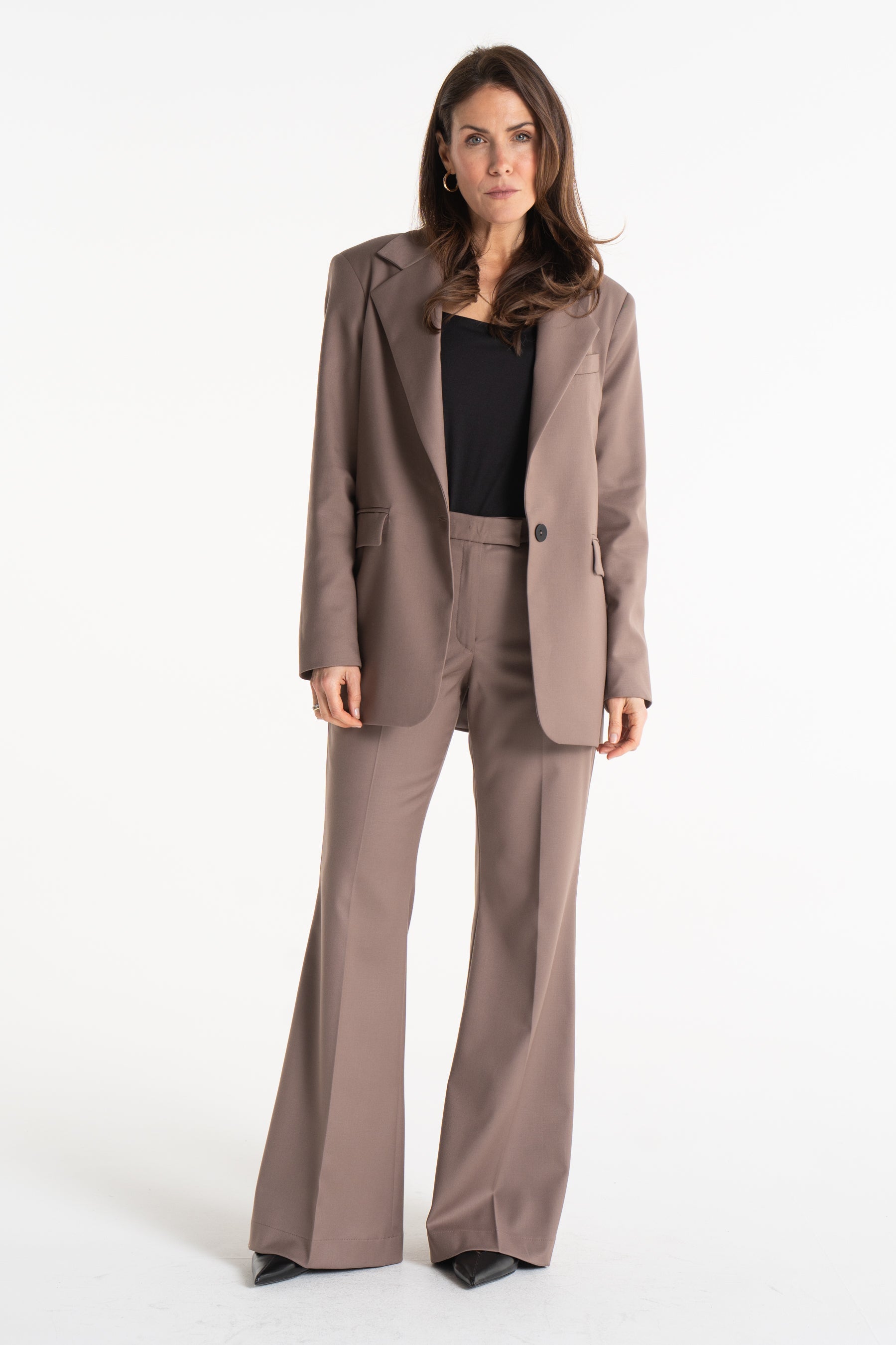 Spodnie BERTA cappuccino