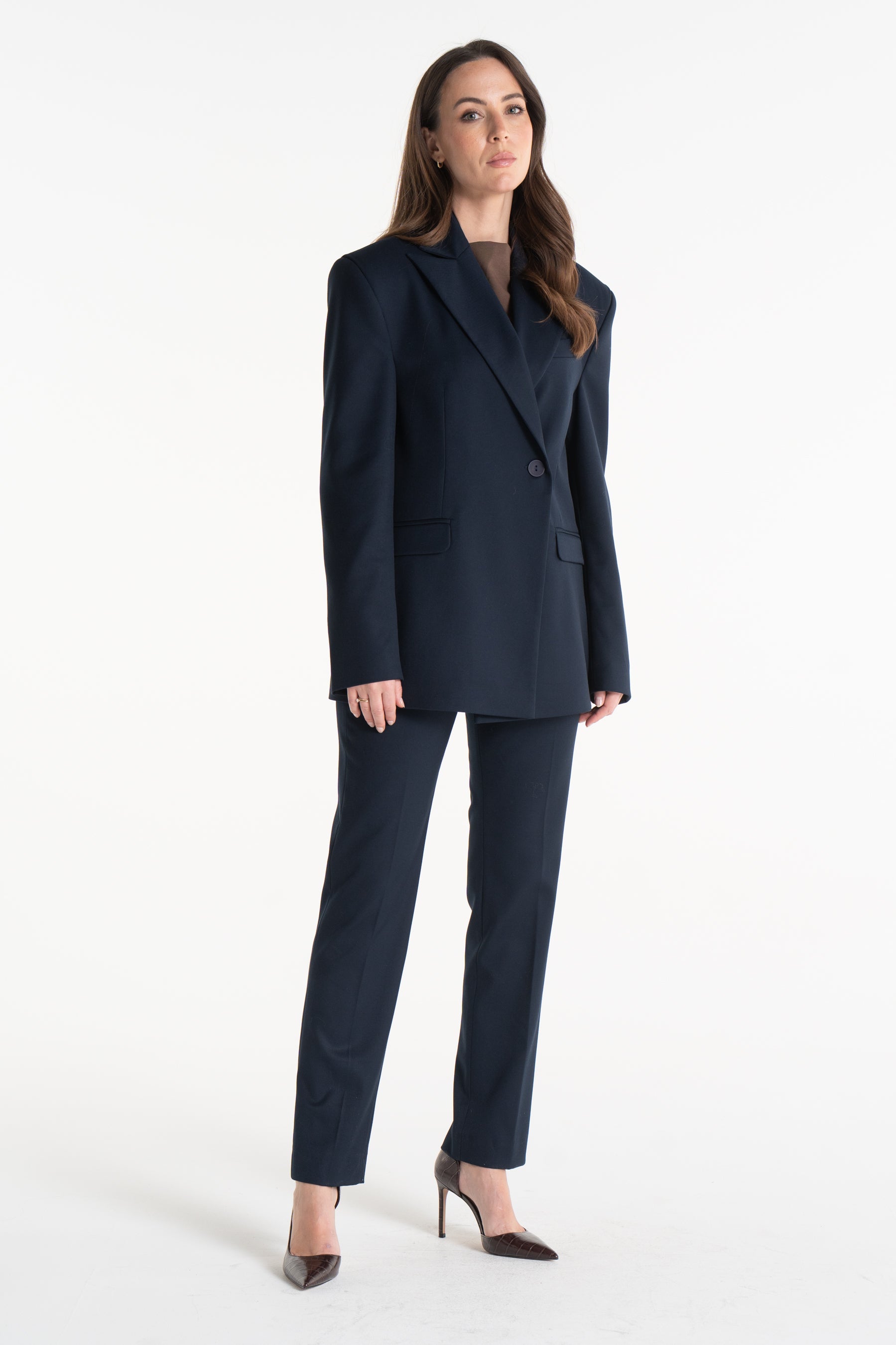 Marynarka ERNESTA granatowa