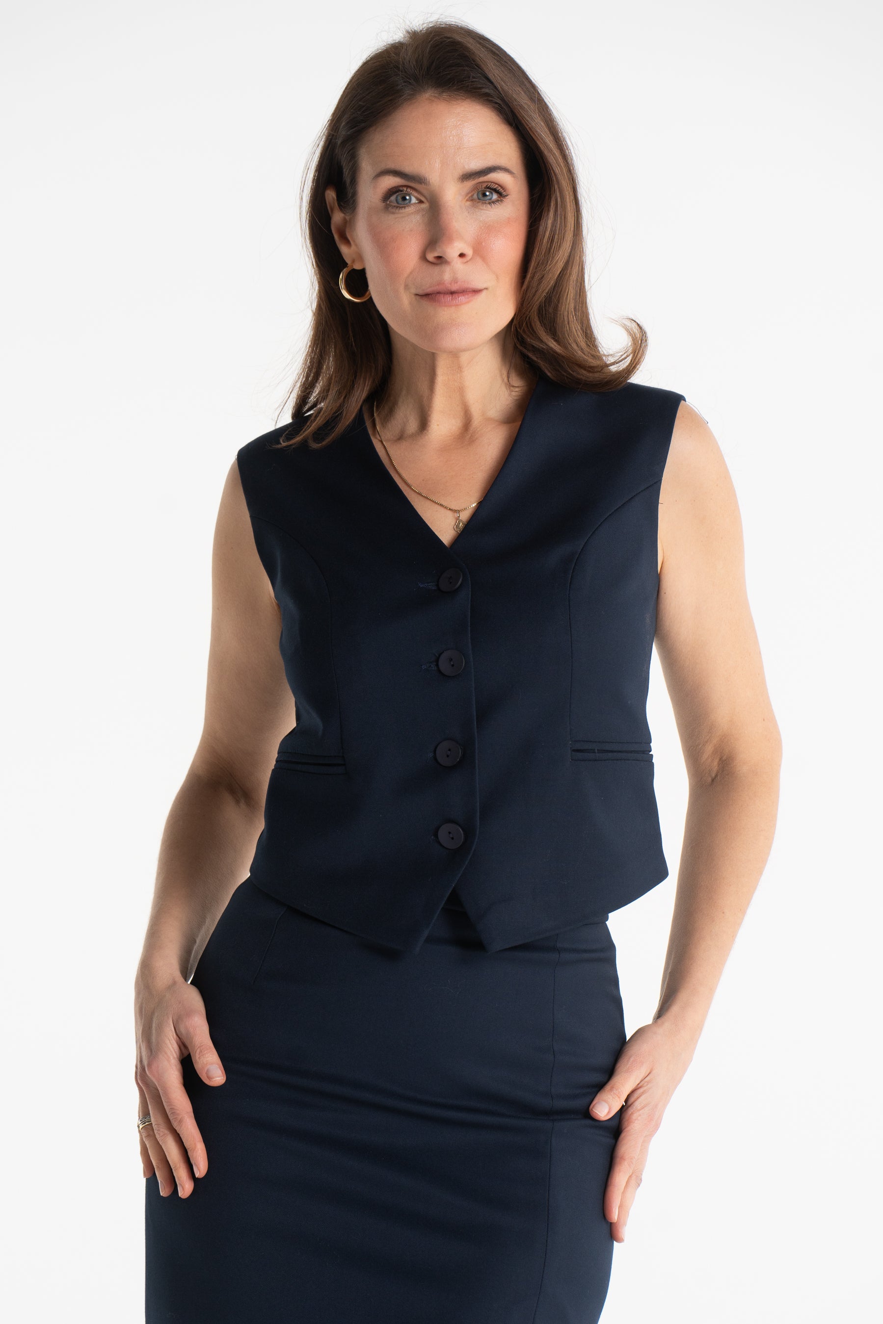 Kamizelka KAJA granatowa