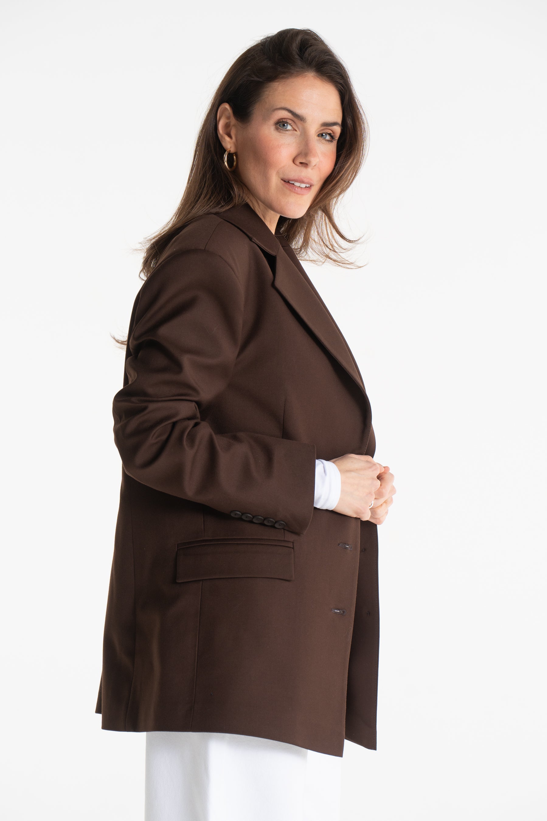 Marynarka FLAVIA czekoladowa