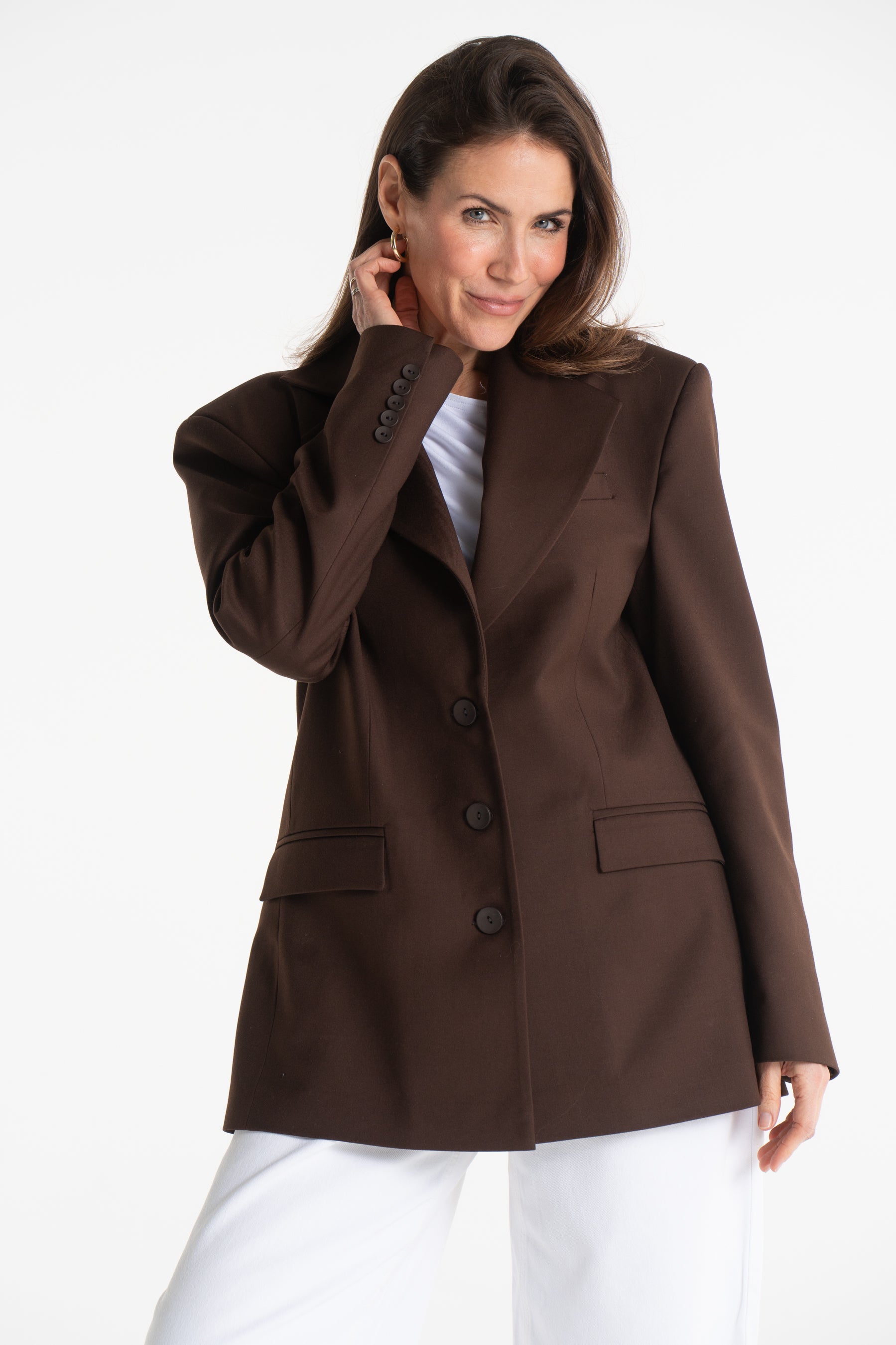 Marynarka FLAVIA czekoladowa