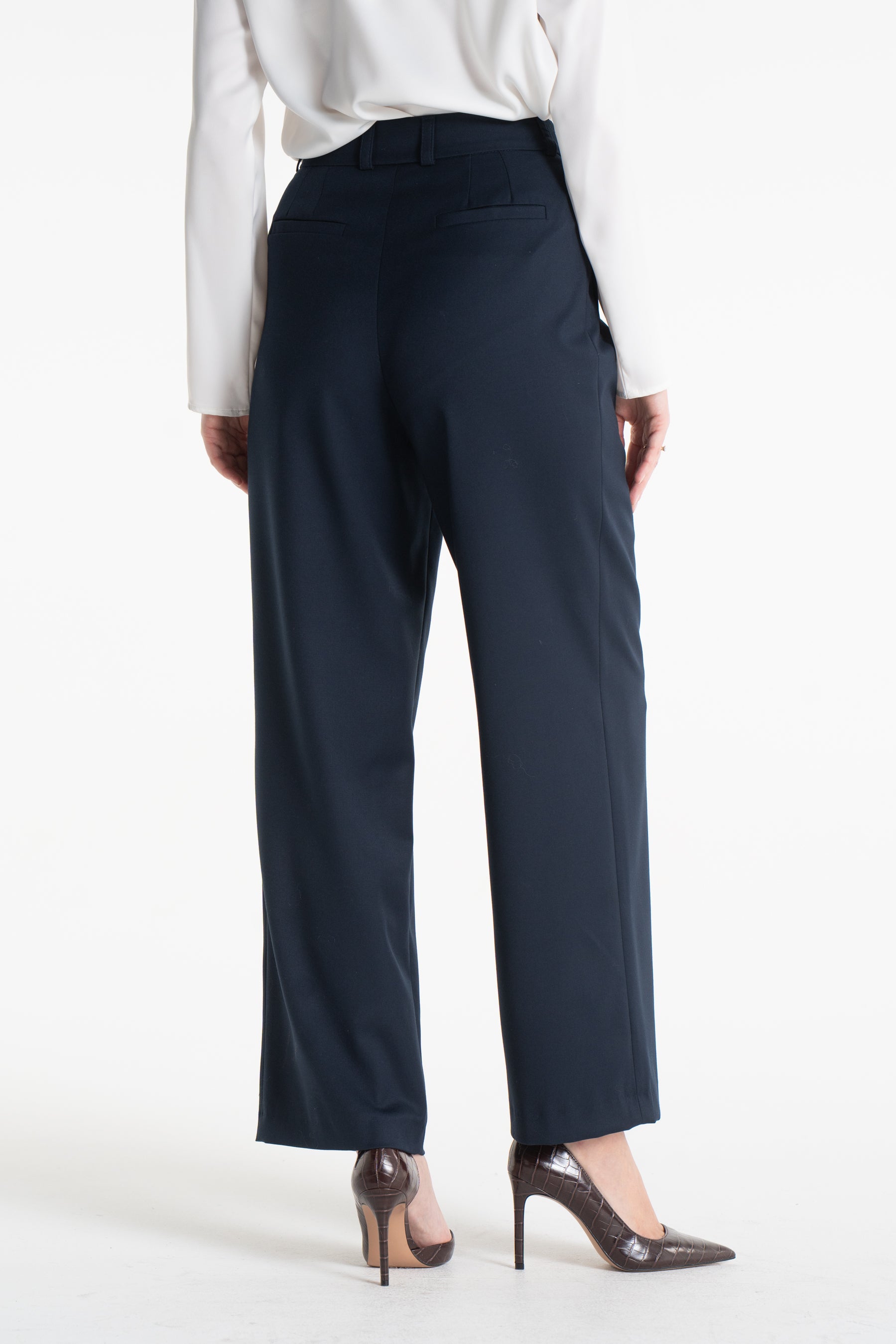 Spodnie EWELINA granatowe