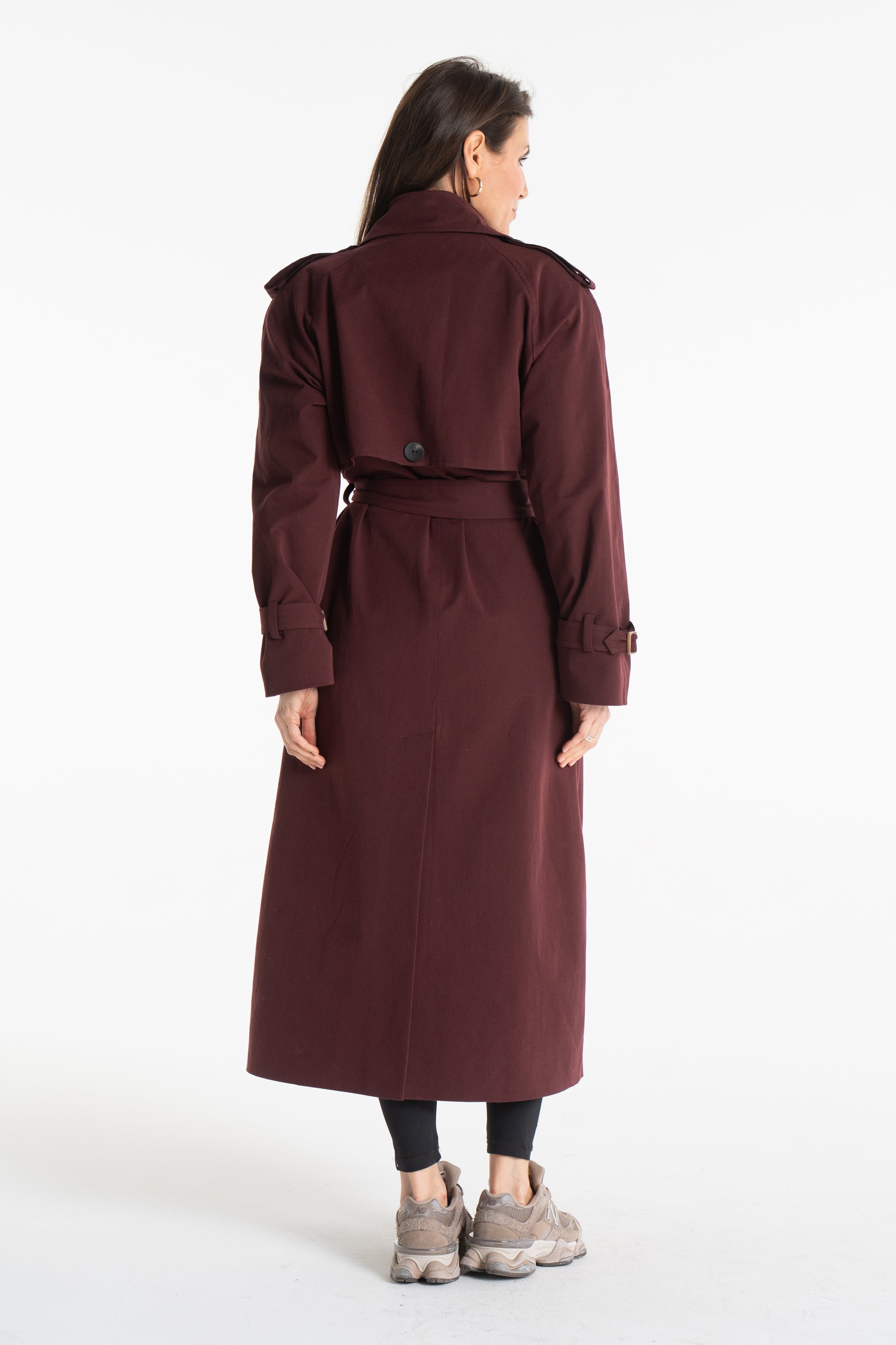 Trencz CYNTIA bordowy