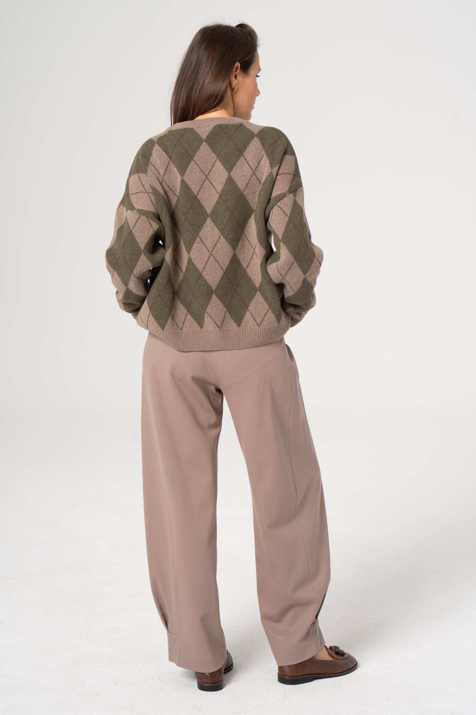 Spodnie ROMA cappuccino