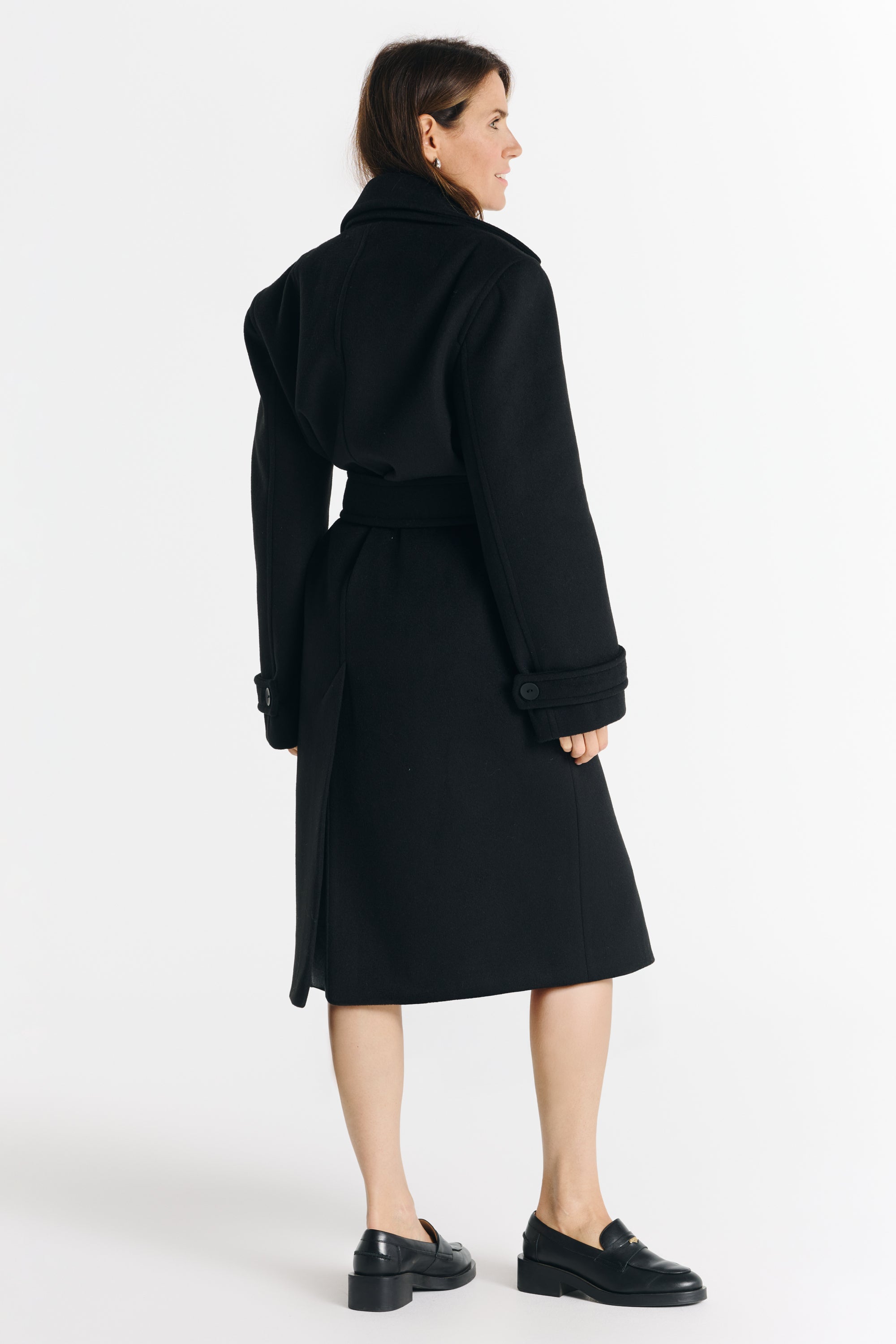 Płaszcz MIRANDA czarny