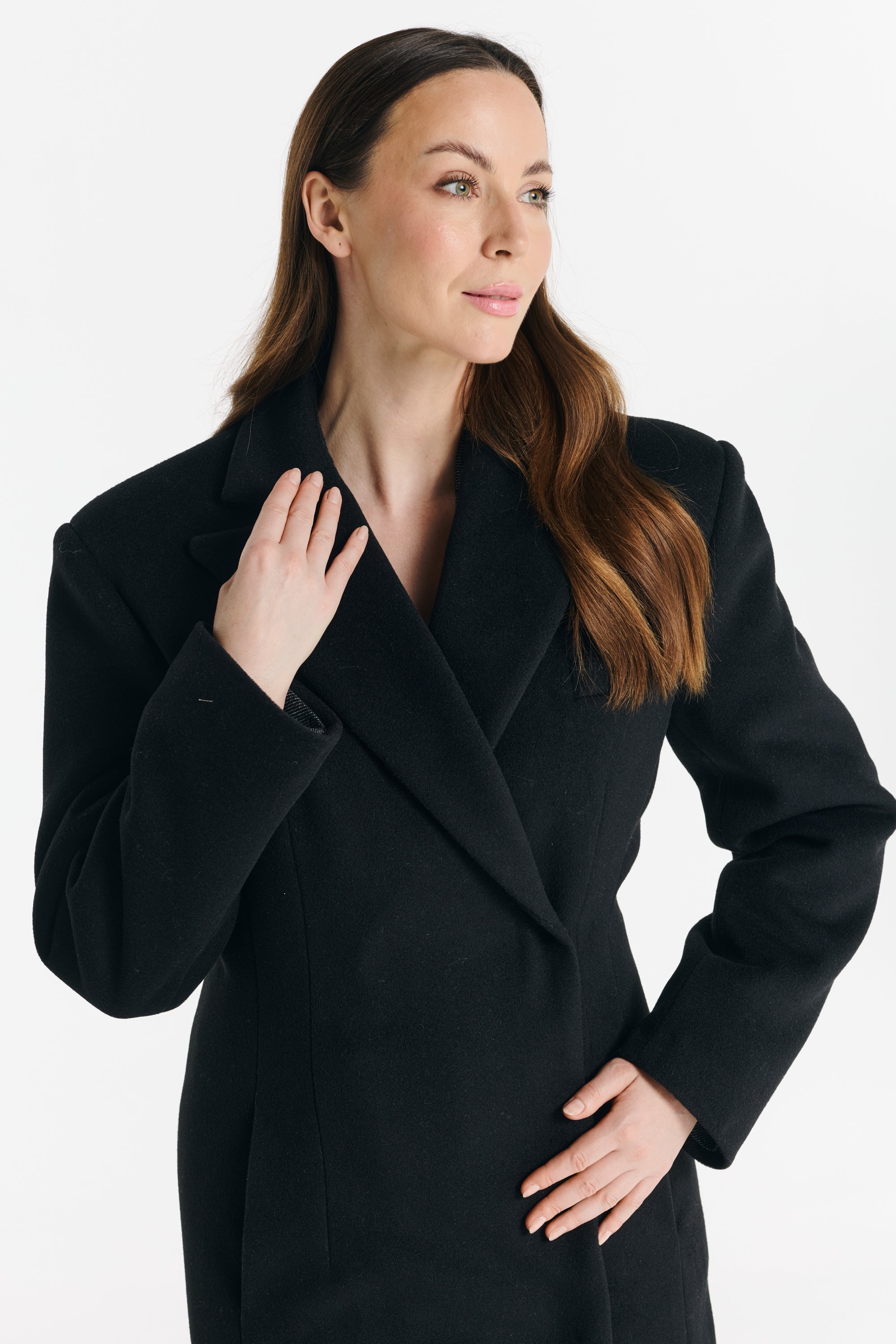 Płaszcz FRANKIE czarny