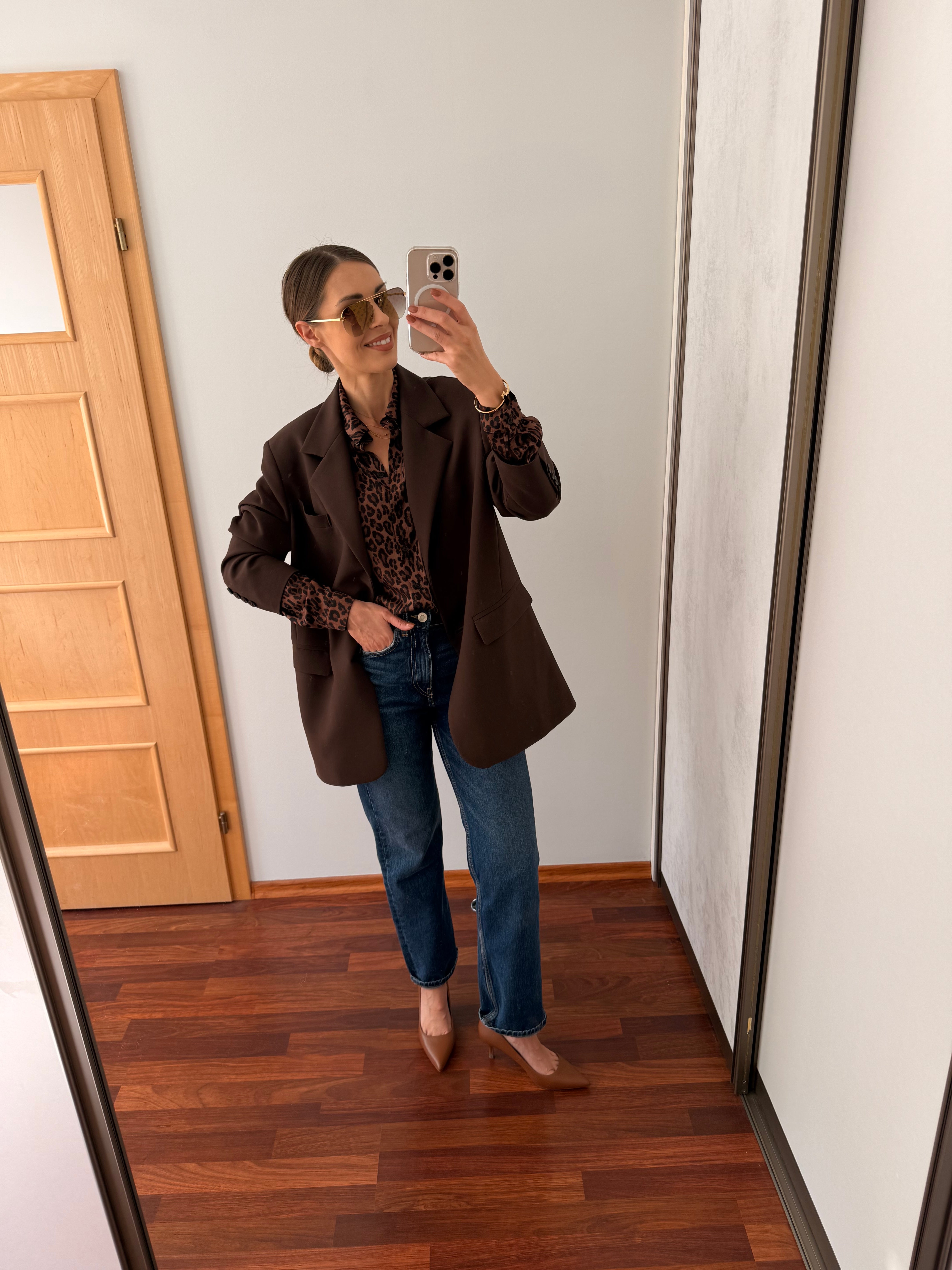 Marynarka ALISON czekoladowa