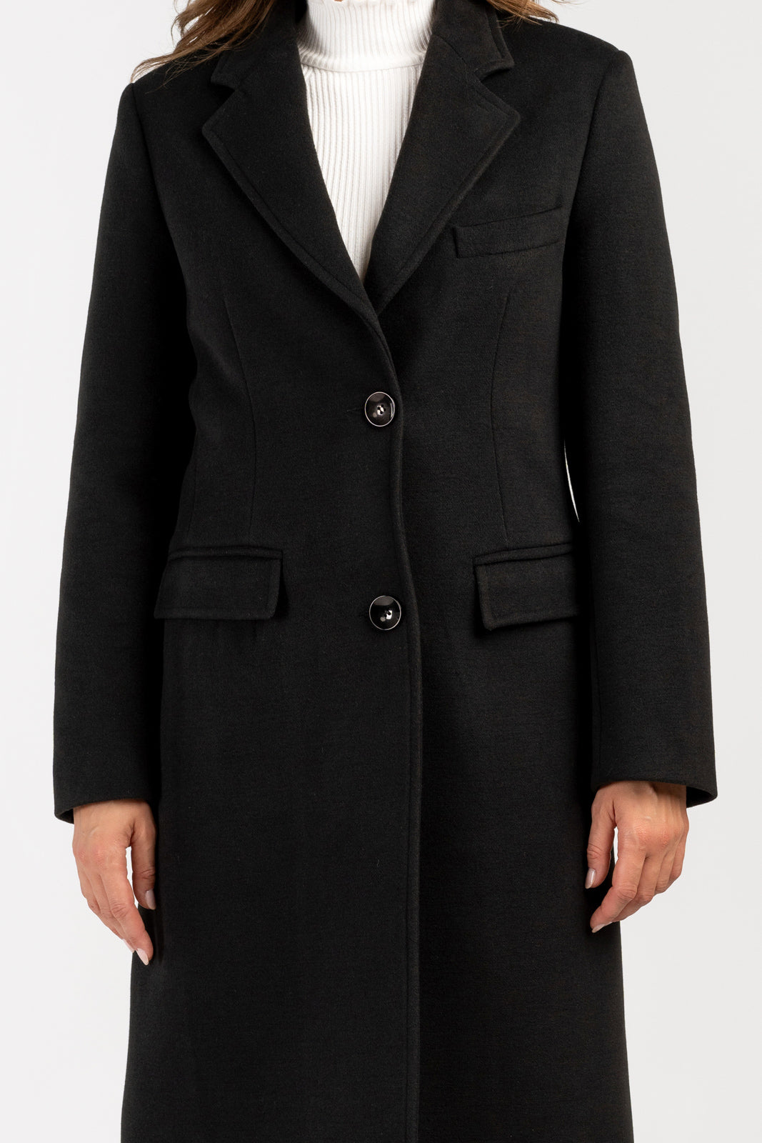 Płaszcz ARIANA czarny