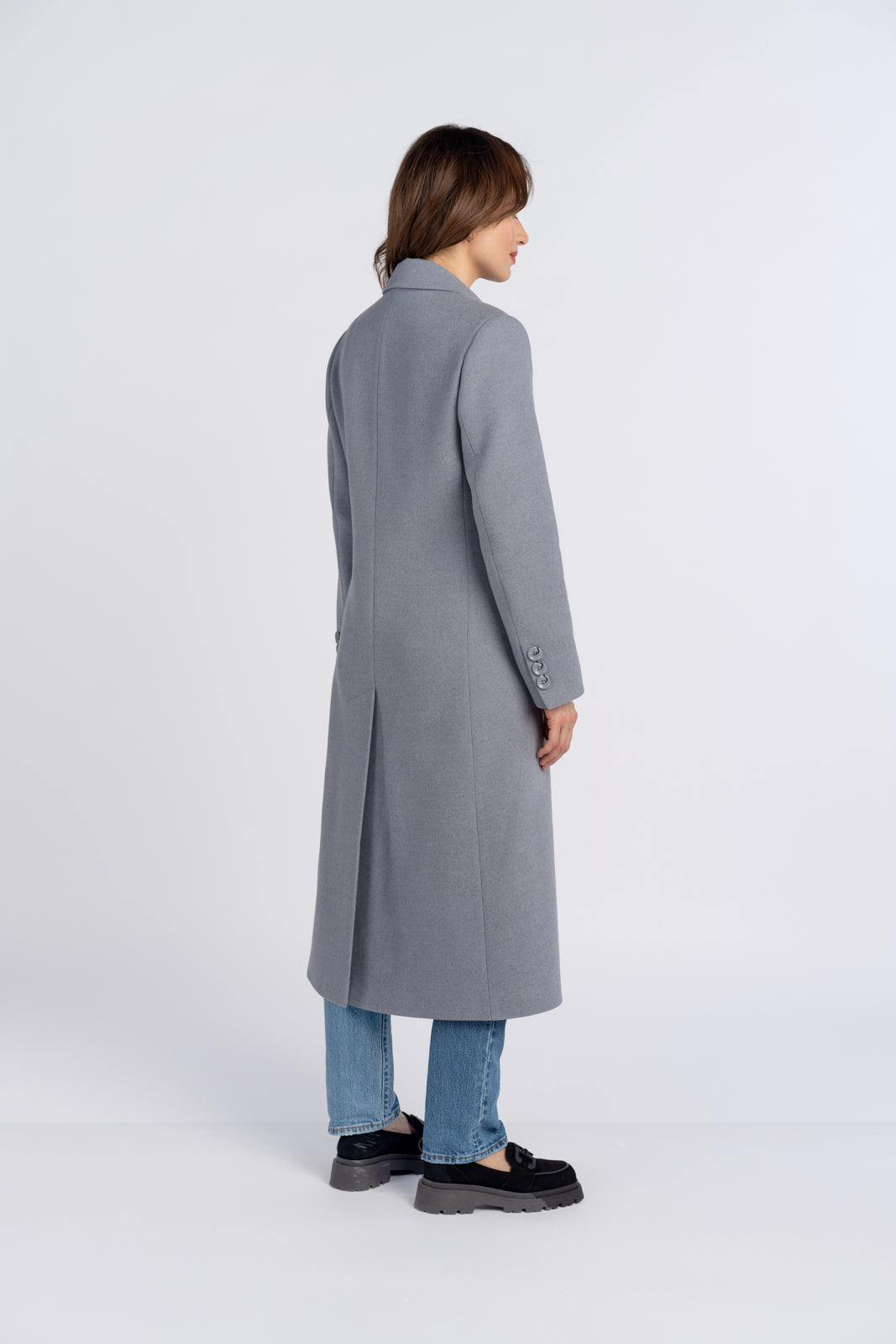 Płaszcz ARIANA niebieski