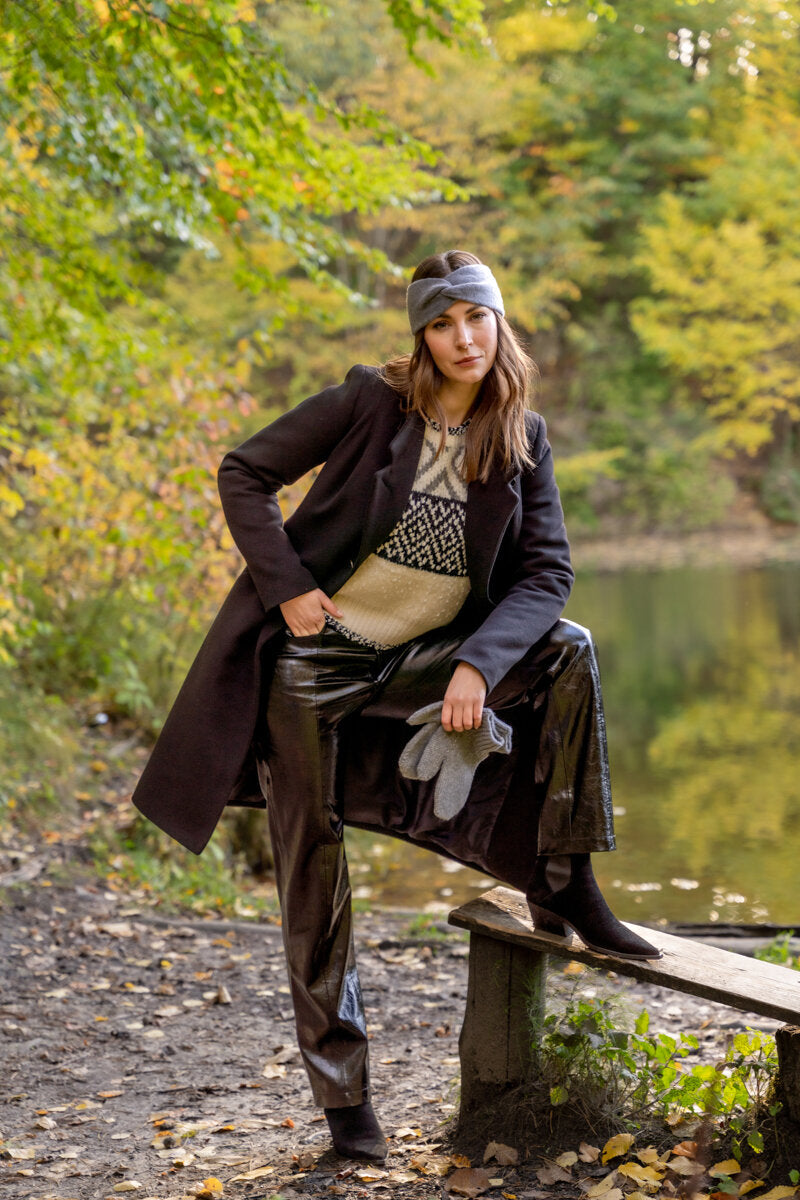 Płaszcz DOROTA czarny