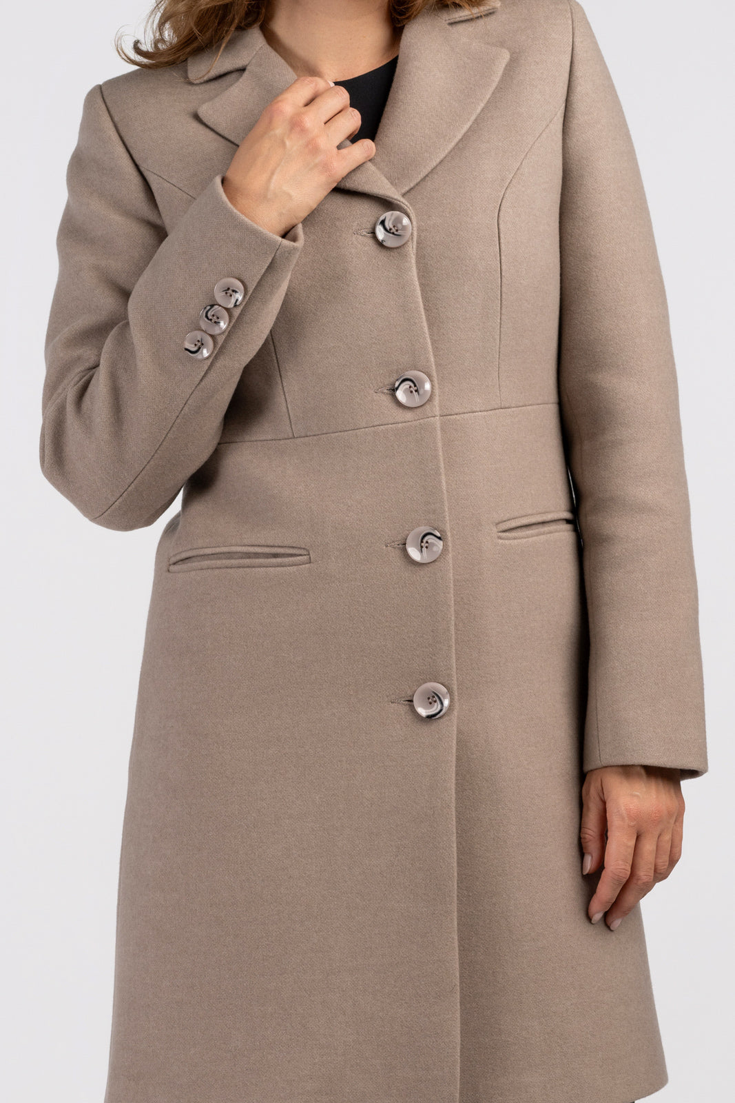 Płaszcz LARYSA cappuccino