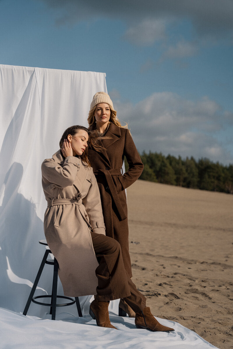 Płaszcz SALMA cappuccino