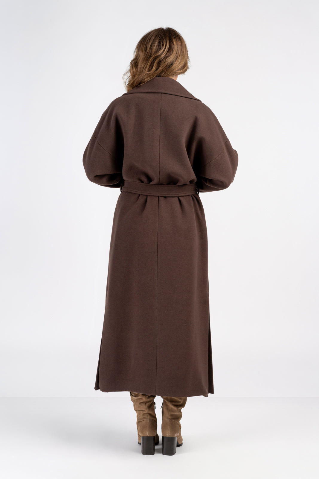 Płaszcz SALMA czekoladowy