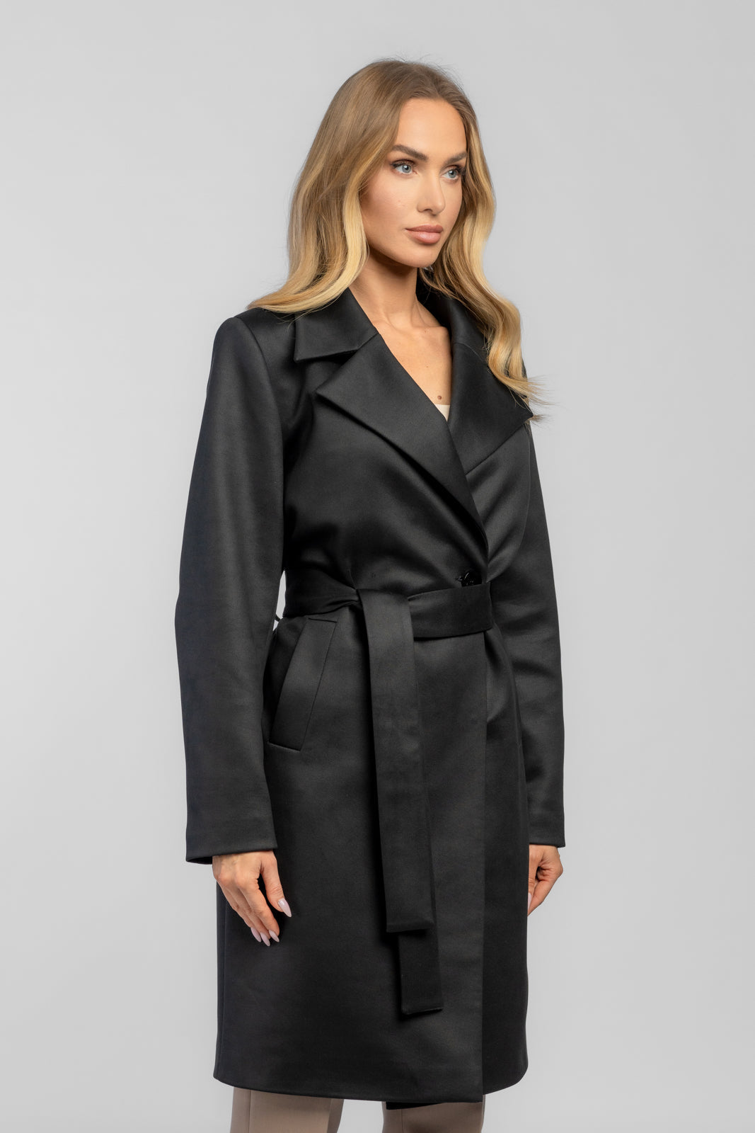 Płaszcz VERONICA czarny