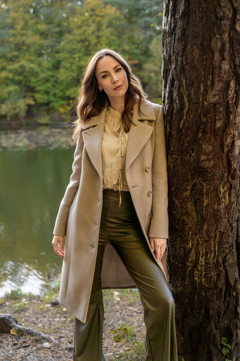 Płaszcz ZUZANNA cappuccino